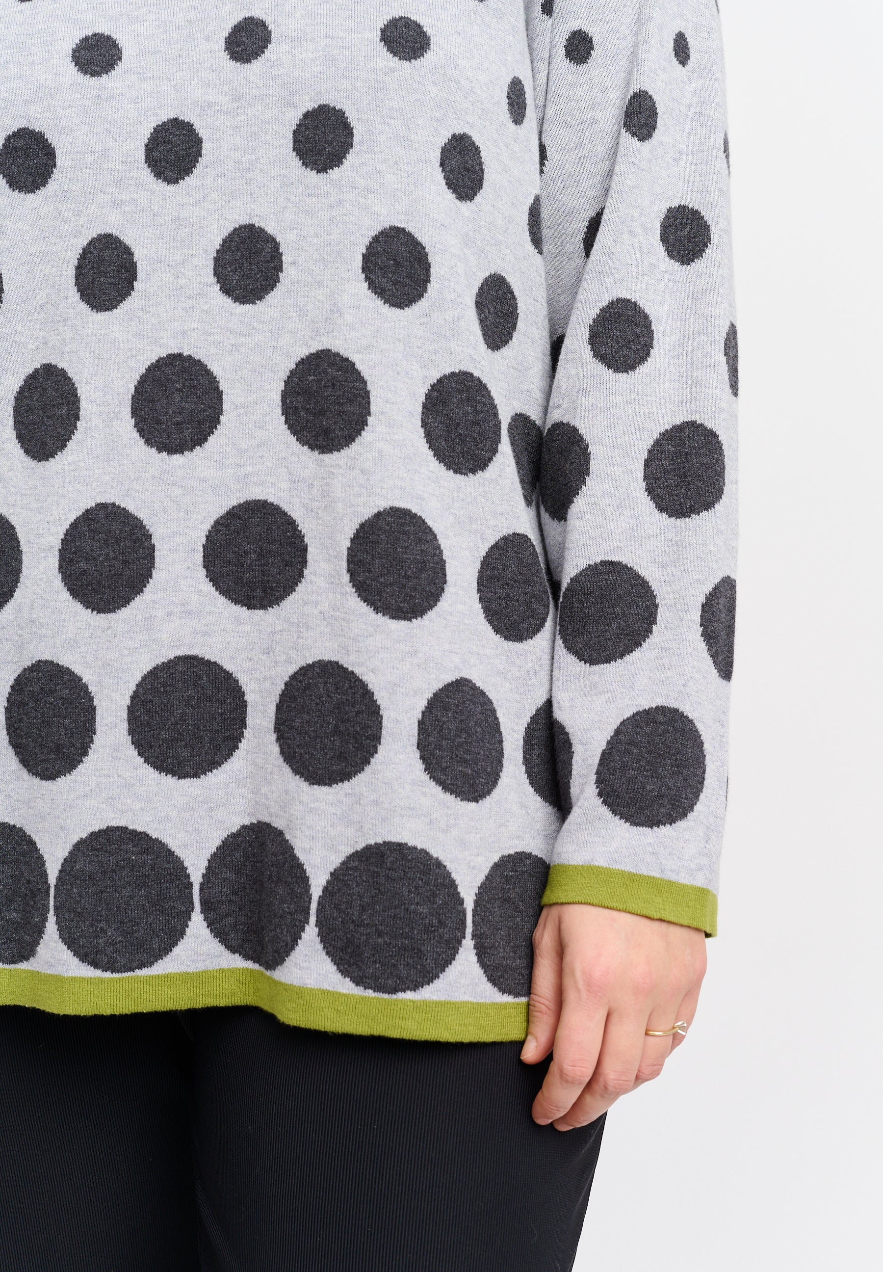 Pont Neuf PNNaomi Knit Pullover 692 Cactus