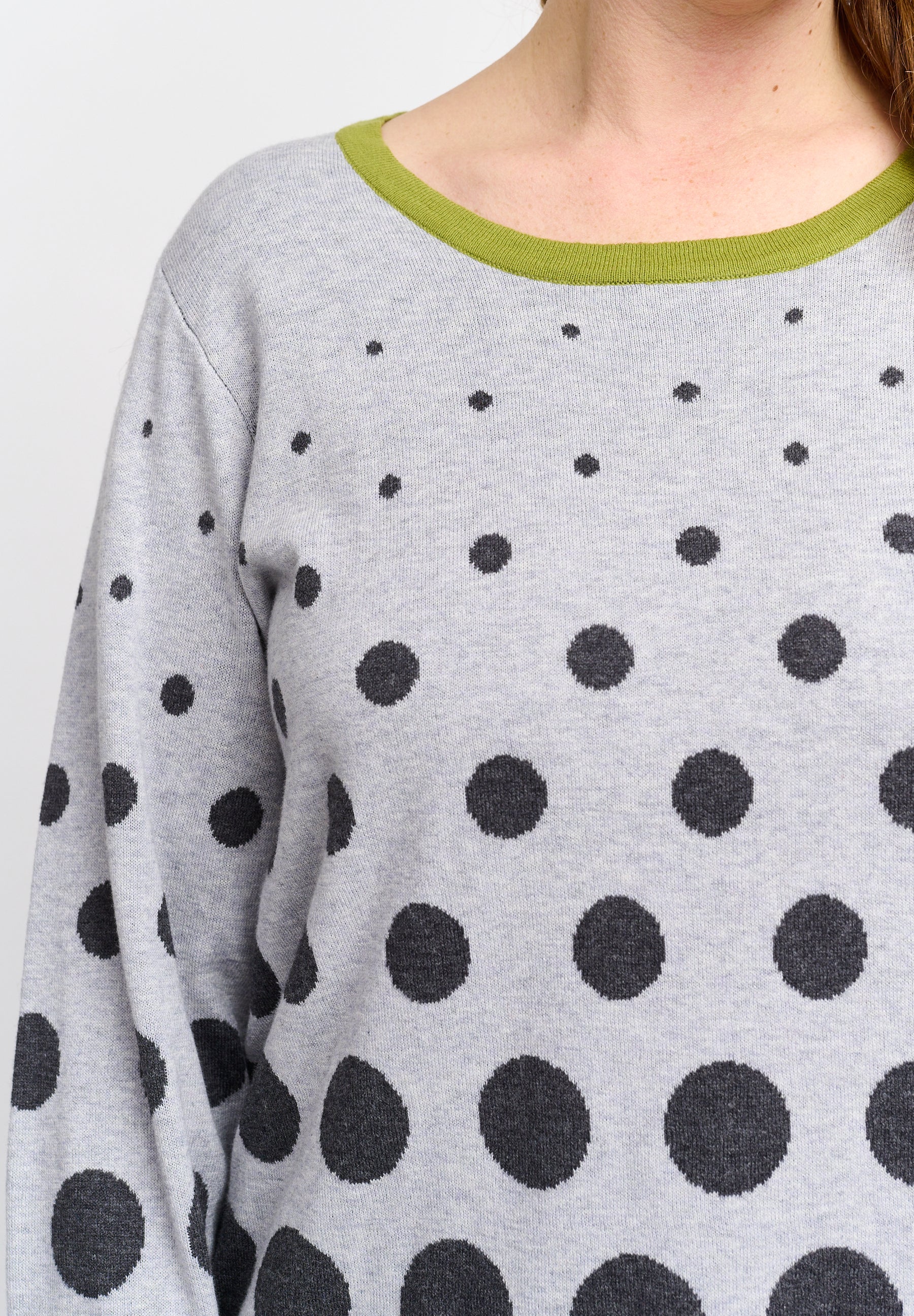 Pont Neuf PNNaomi Knit Pullover 692 Cactus