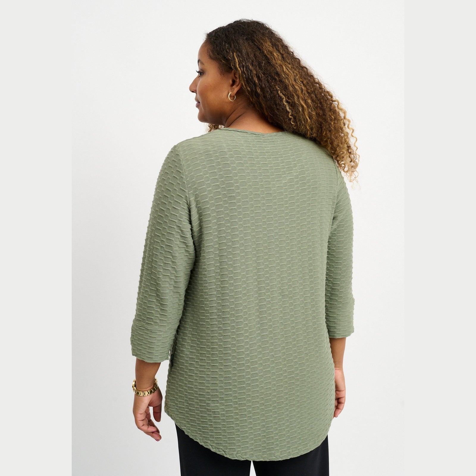 Pont Neuf PNNelly Bluser 3506 Khaki Green