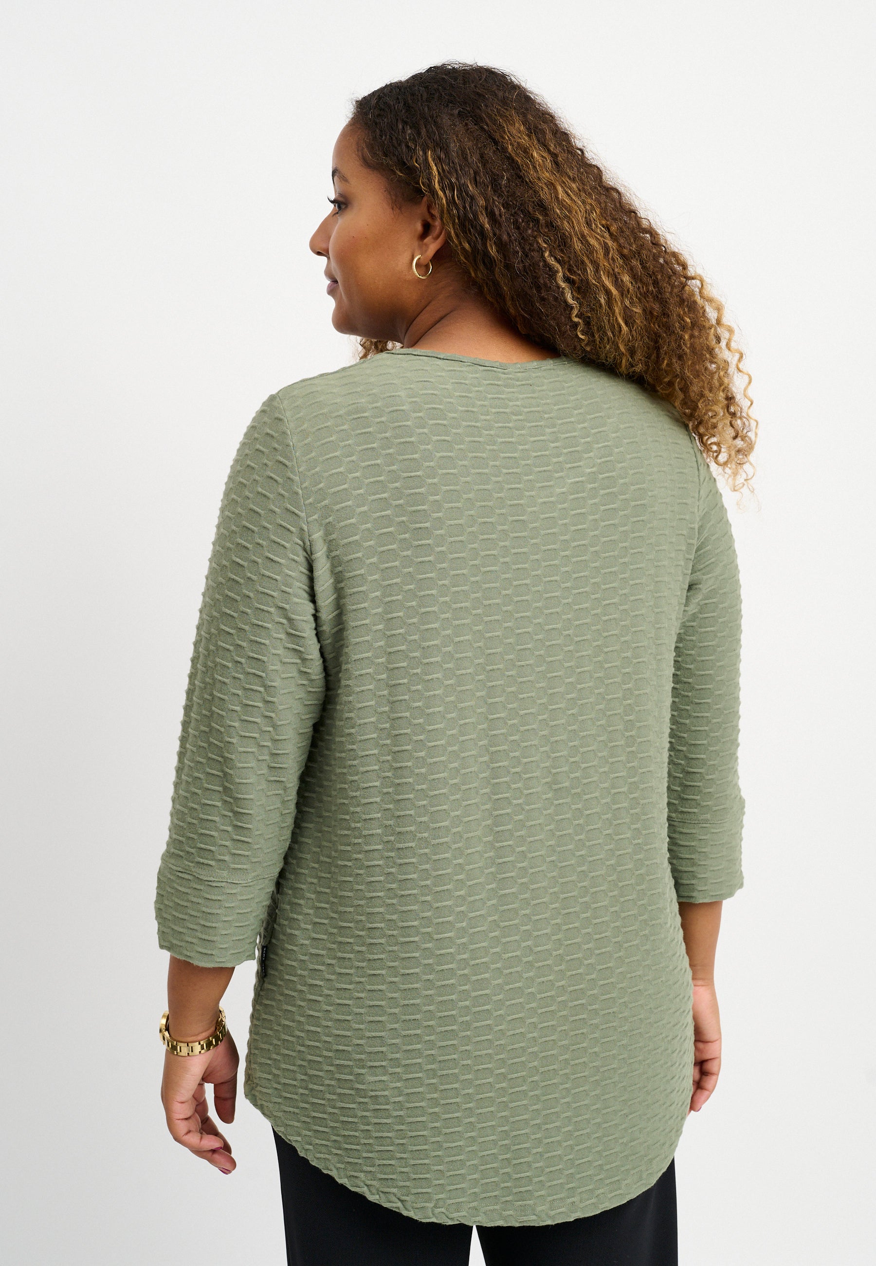Pont Neuf PNNelly Bluser 3506 Khaki Green