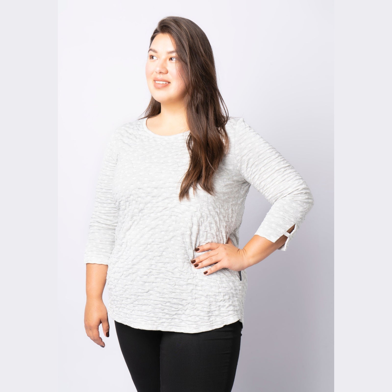Pont Neuf PNNelly Bluser 915 Light Grey