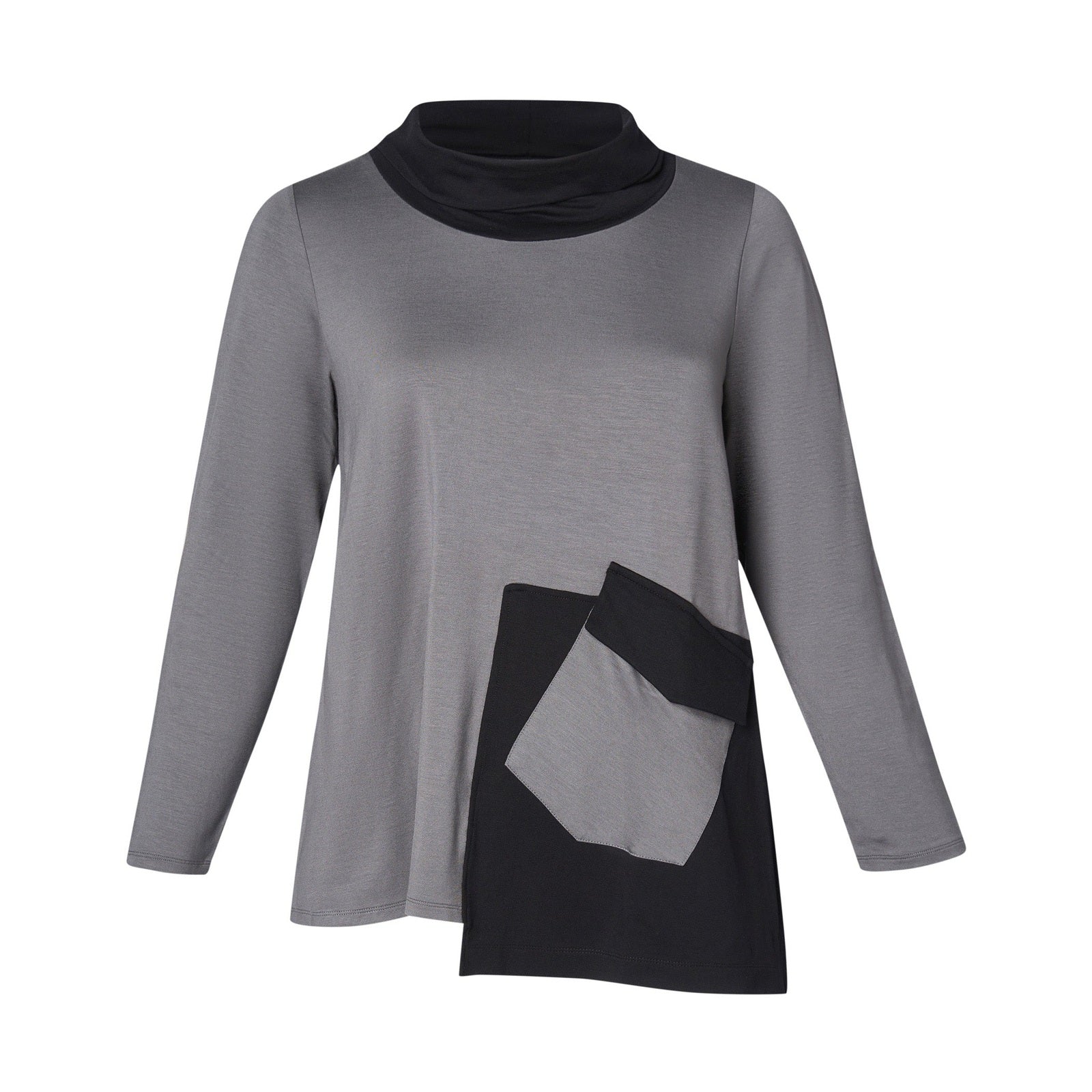 Pont Neuf PNRama Bluser 3940 Steel Grey