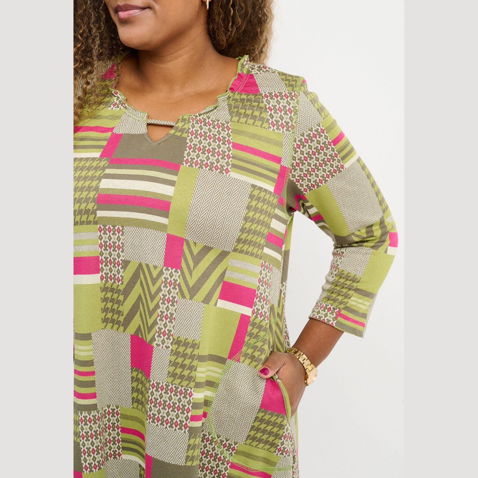 Pont Neuf PNRebekka Tunikaer 3506 Khaki Green