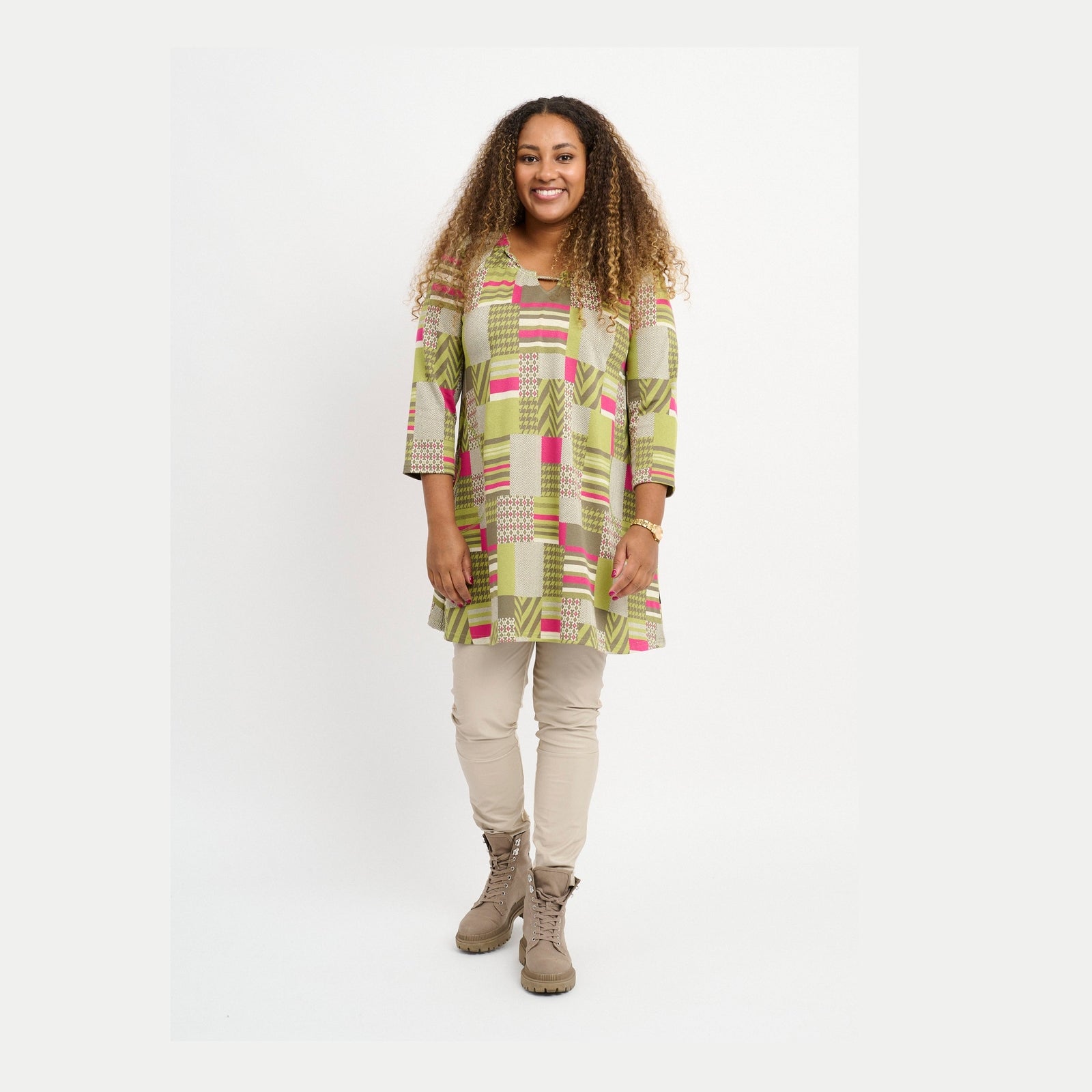 Pont Neuf PNRebekka Tunikaer 3506 Khaki Green