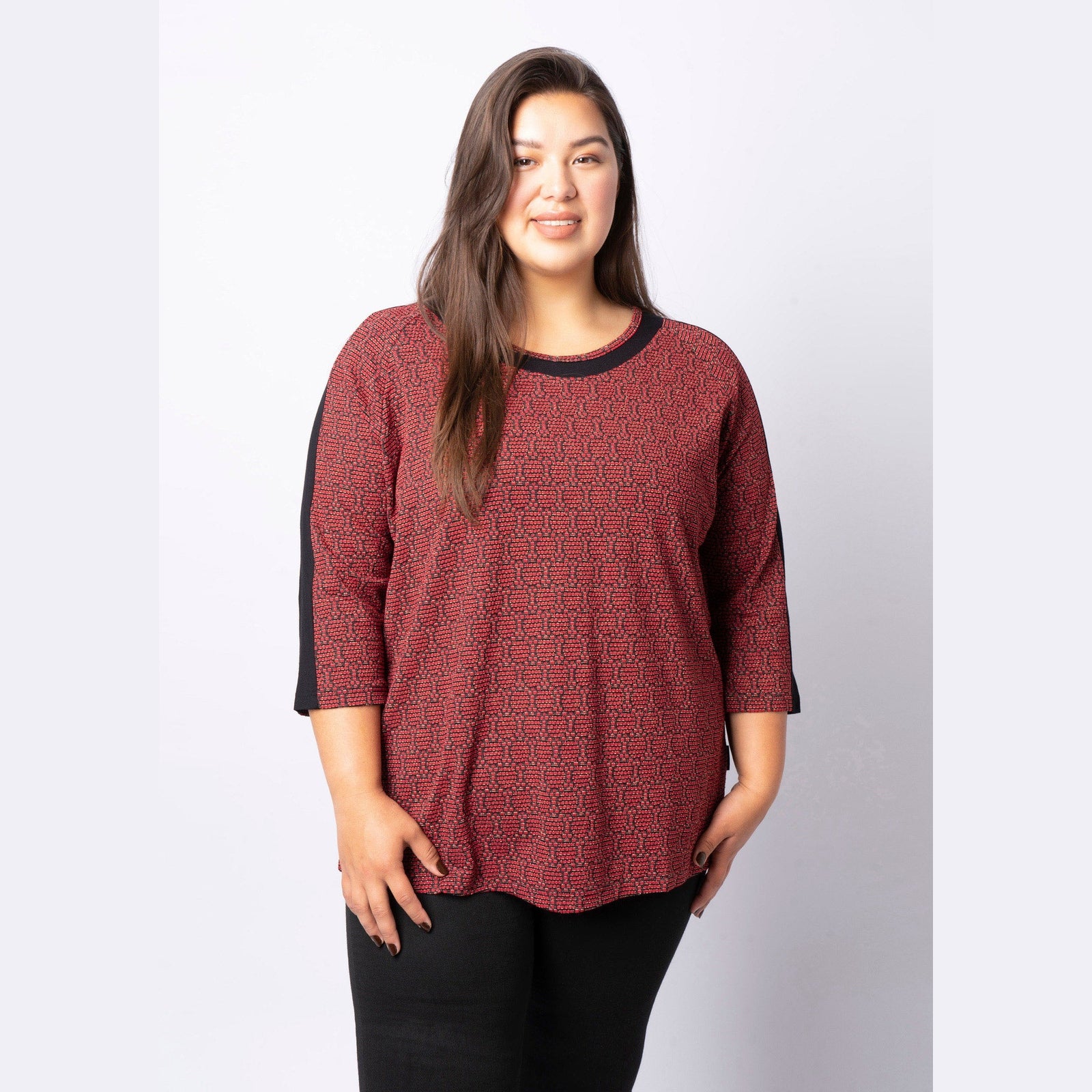 Pont Neuf PNRihana Bluser 354 Warm Red