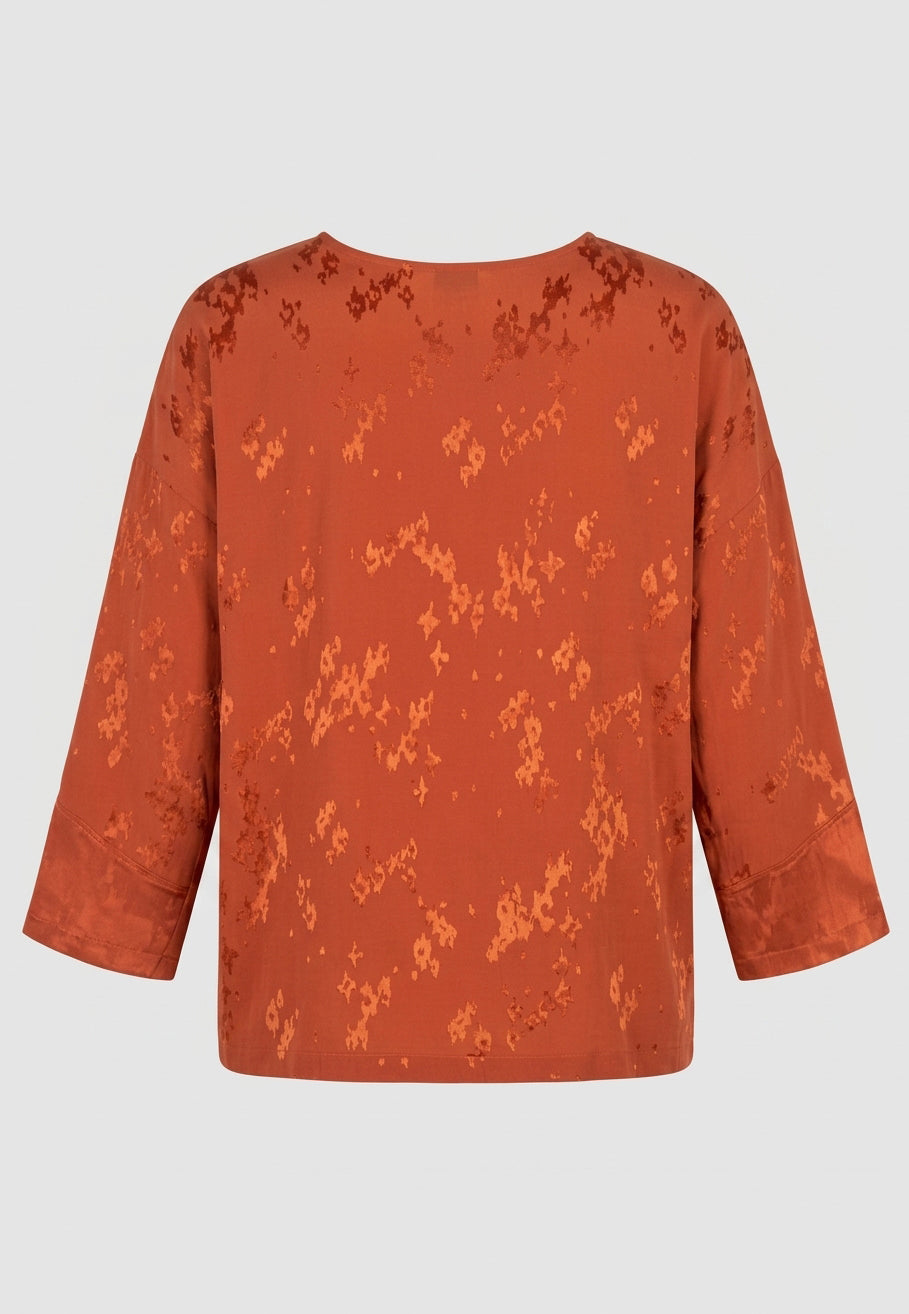 Pont Neuf PNRinda Bluser 2544 Orange rust
