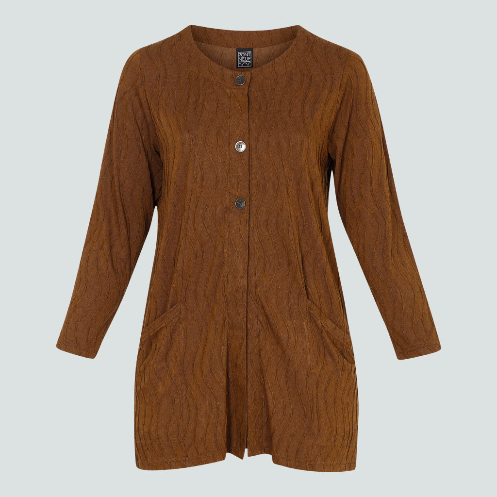Pont Neuf PNRonja Cardigan 280 Golden Oak