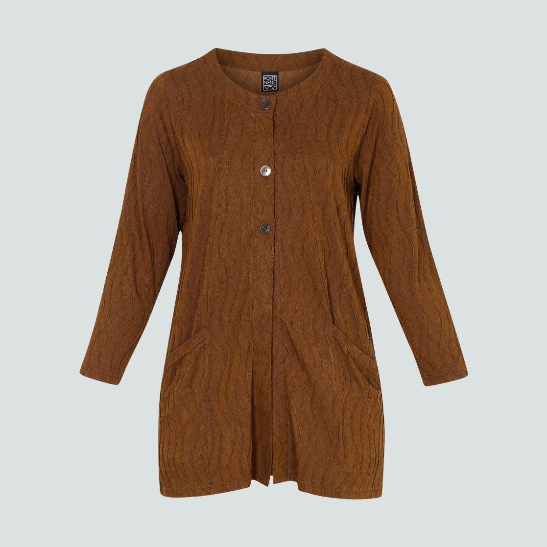 Pont Neuf PNRonja Cardigan 280 Golden Oak