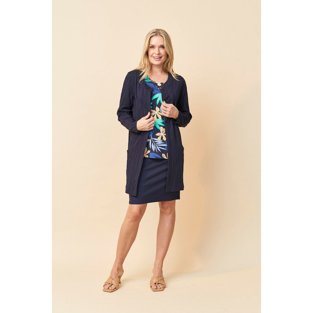 Pont Neuf PNRonja Cardigan 520 Navy