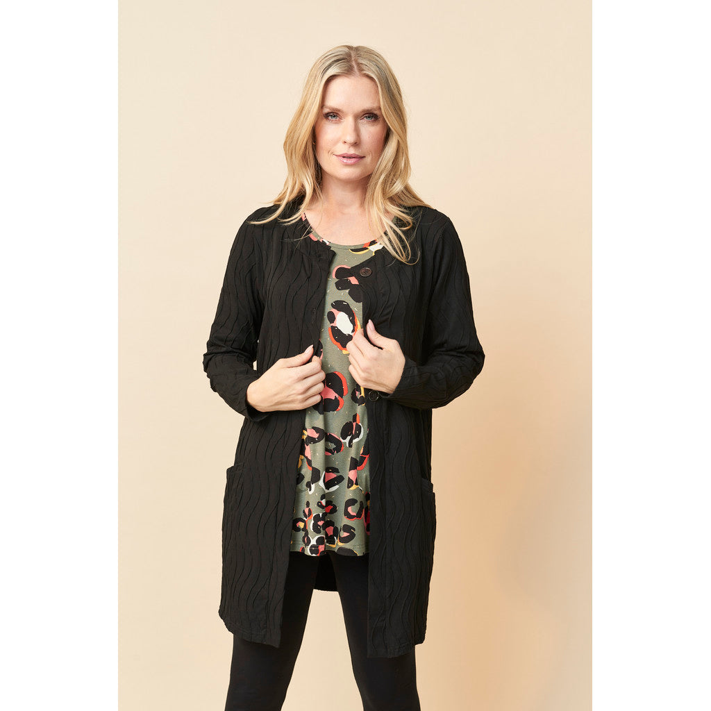 Pont Neuf PNRonja Cardigan 999 Black