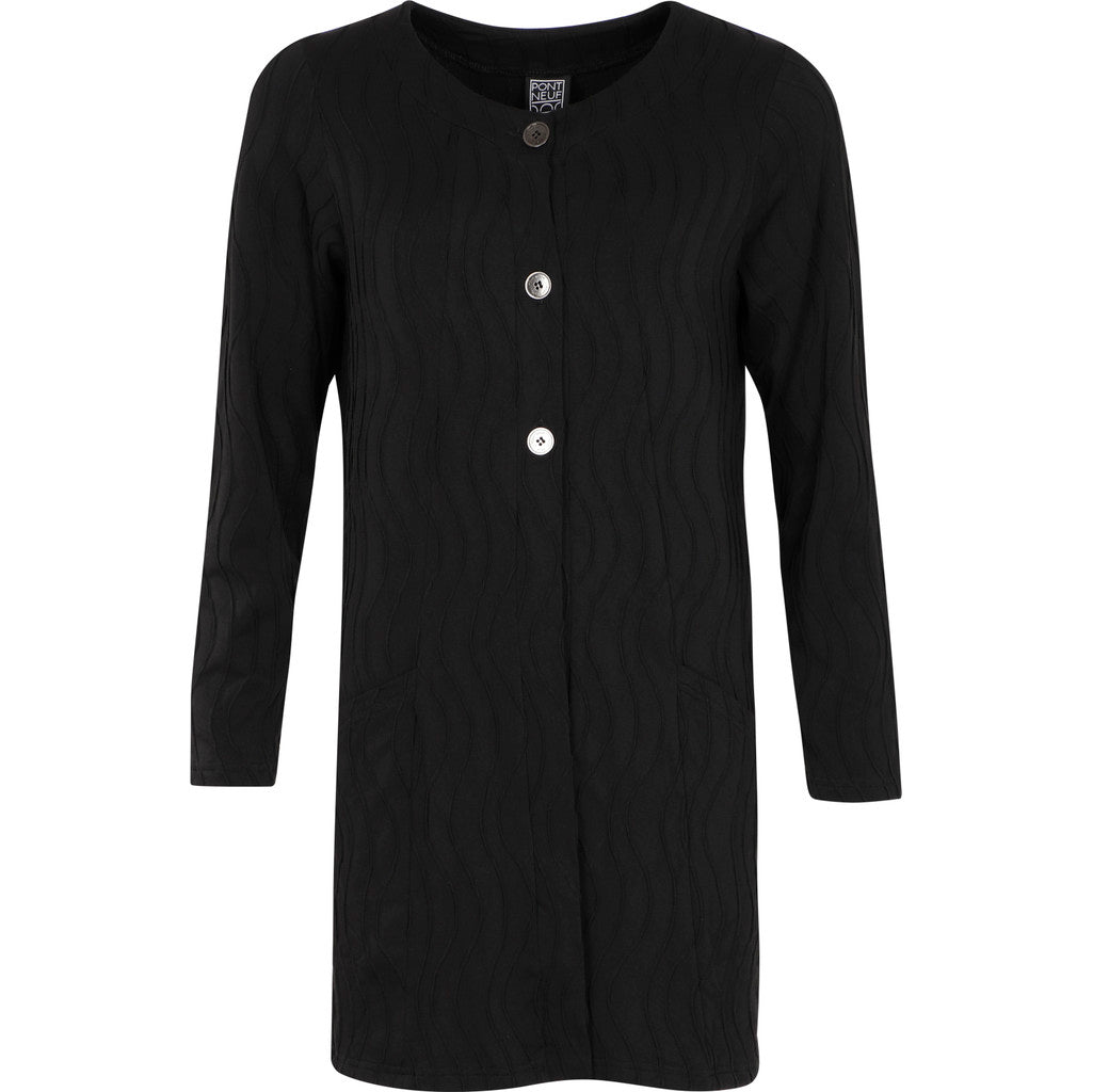 Pont Neuf PNRonja Cardigan 999 Black