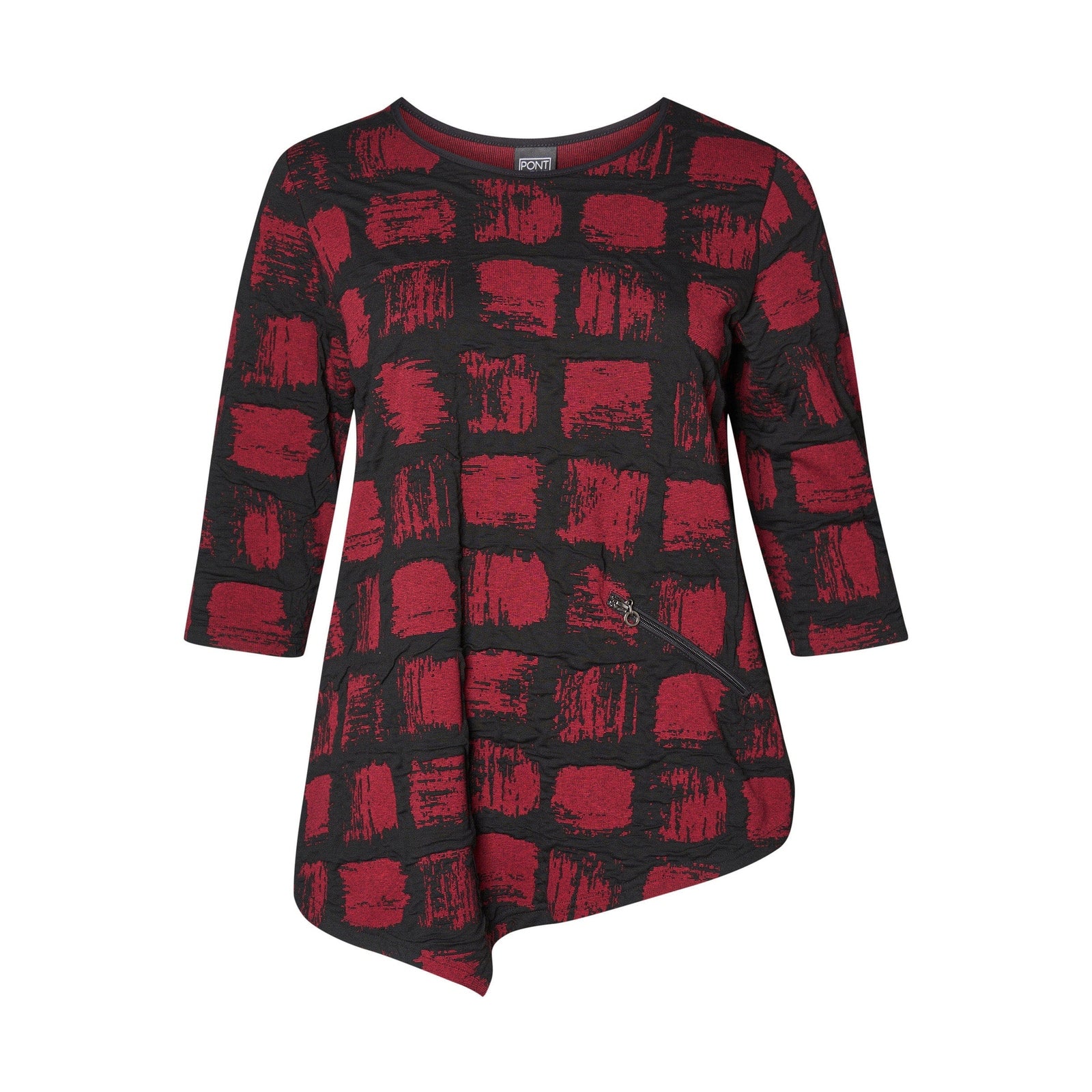 Pont Neuf PNRosalina Bluser 2600 Deep Red