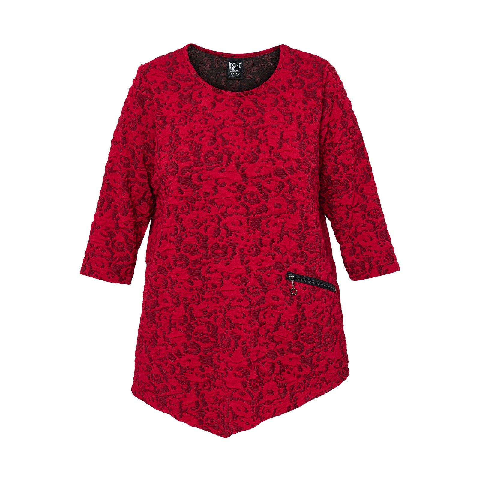 Pont Neuf PNRosalina Bluser 2600 Deep Red