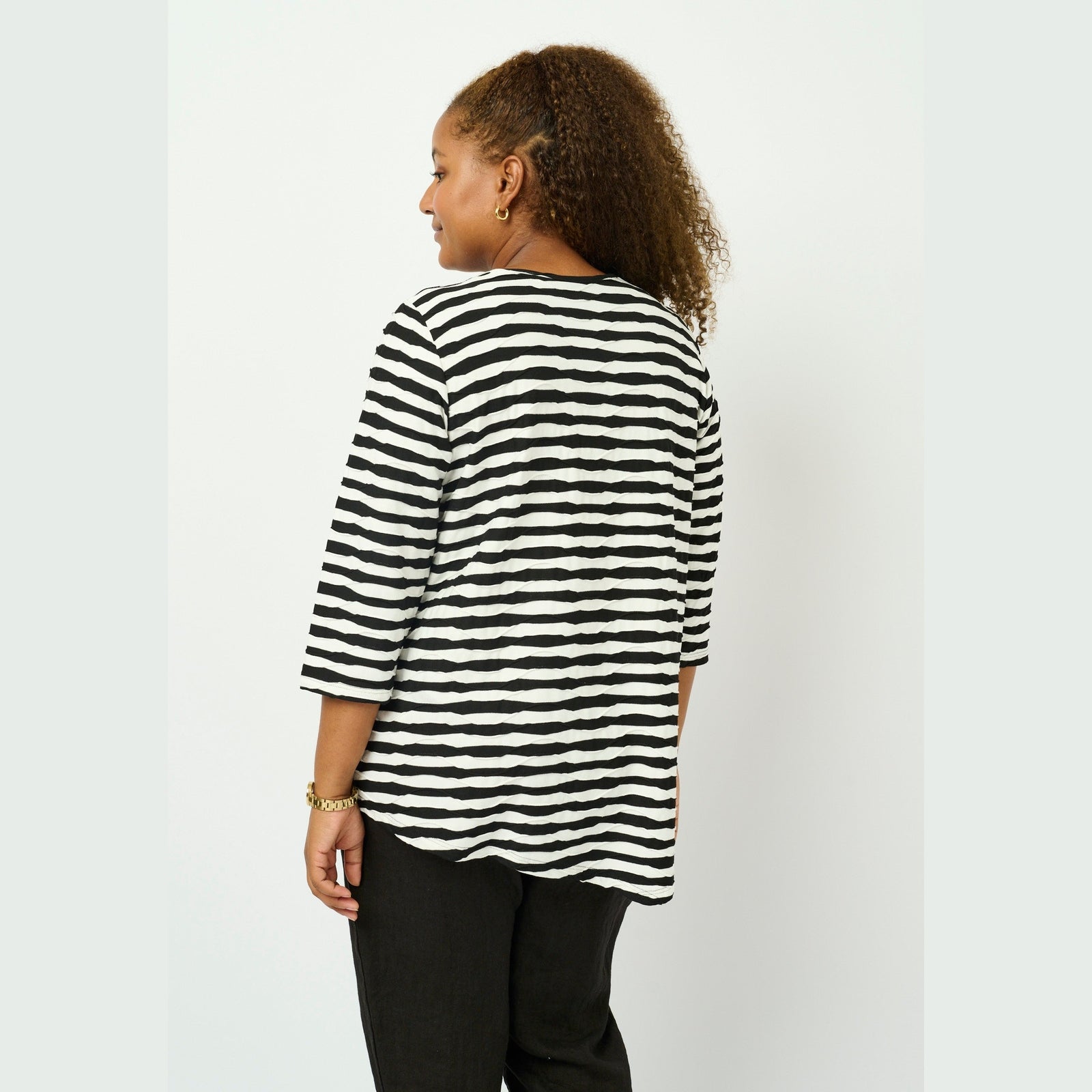 Pont Neuf PNRosalina Bluser 805 Black/white 