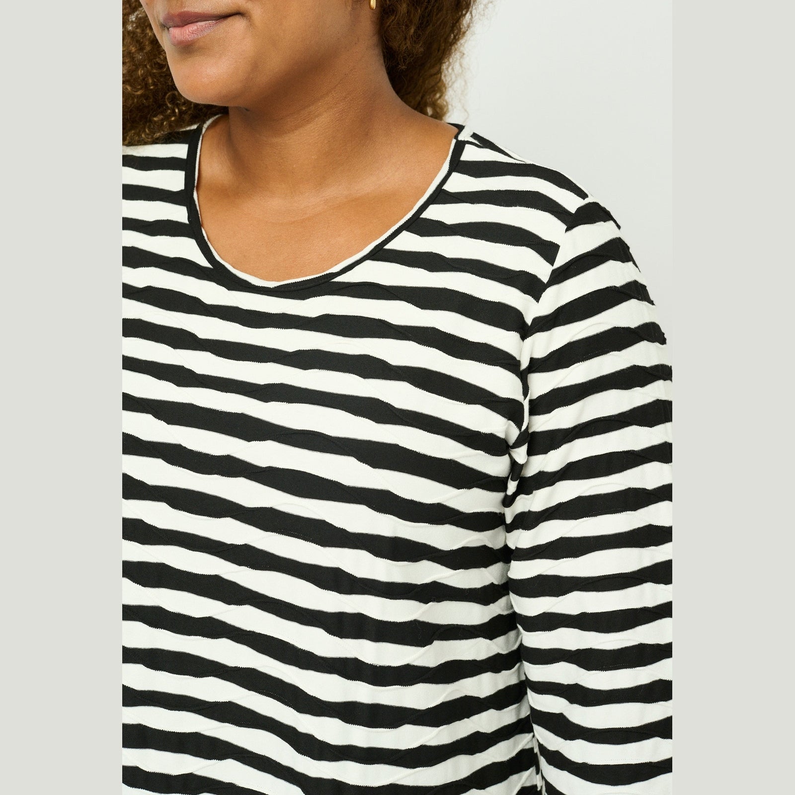 Pont Neuf PNRosalina Bluser 805 Black/white 