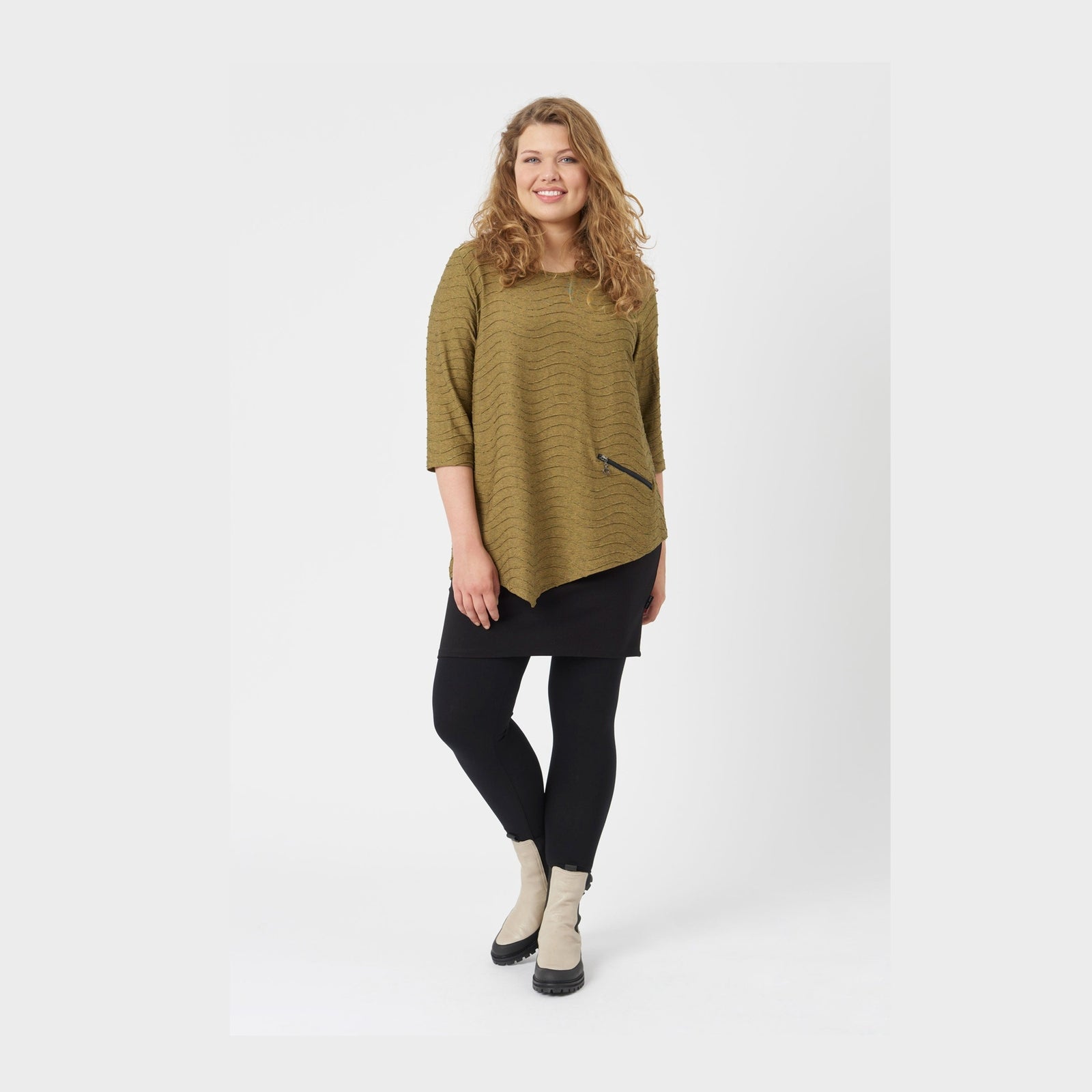 Pont Neuf PNRosalina Bluser 250 Warm Yellow