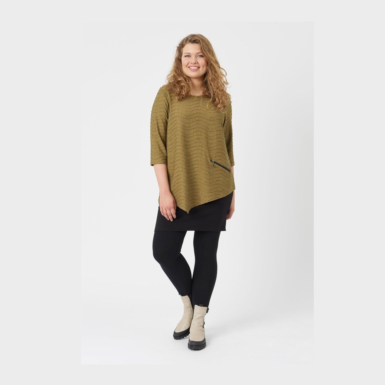 Pont Neuf PNRosalina Bluser 250 Warm Yellow