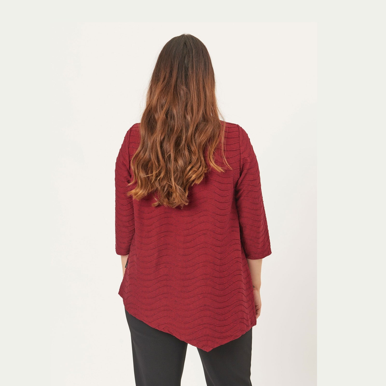Pont Neuf PNRosalina Bluser 354 Warm Red