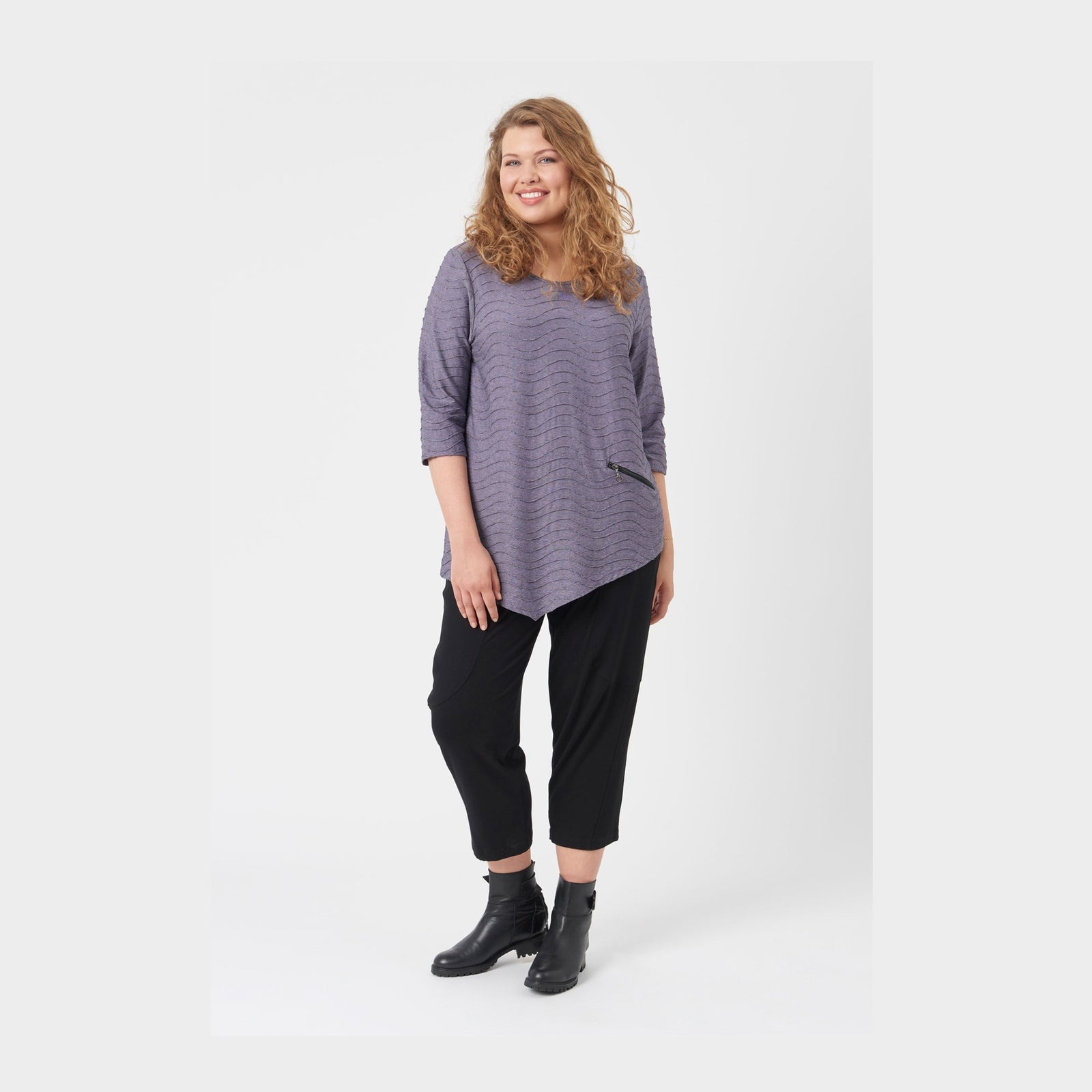 Pont Neuf PNRosalina Bluser 454 Purple