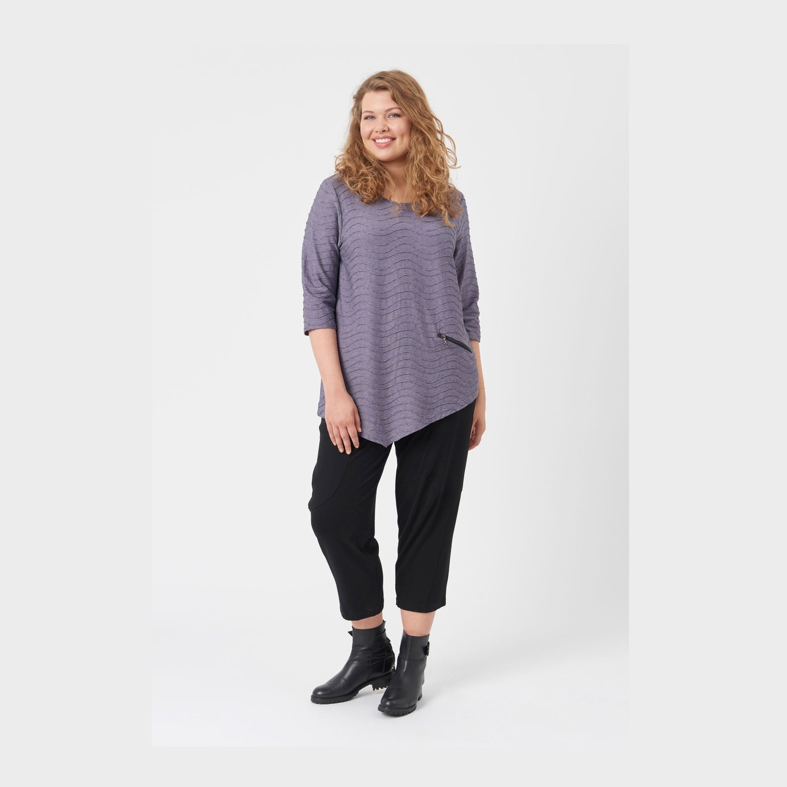Pont Neuf PNRosalina Bluser 454 Purple