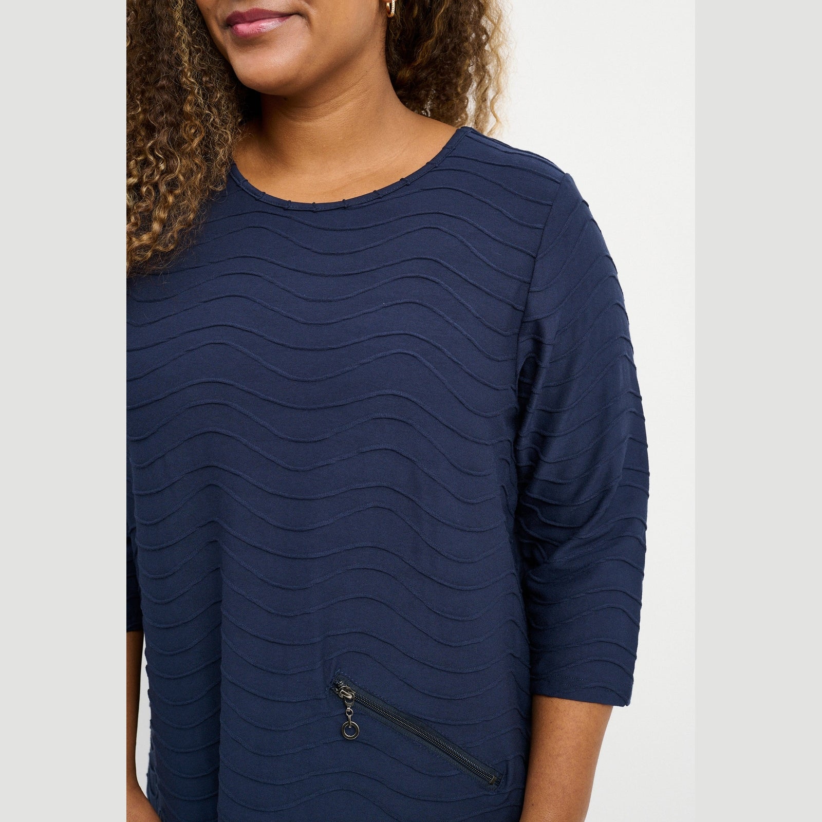 Pont Neuf PNRosalina Bluser 520 Navy