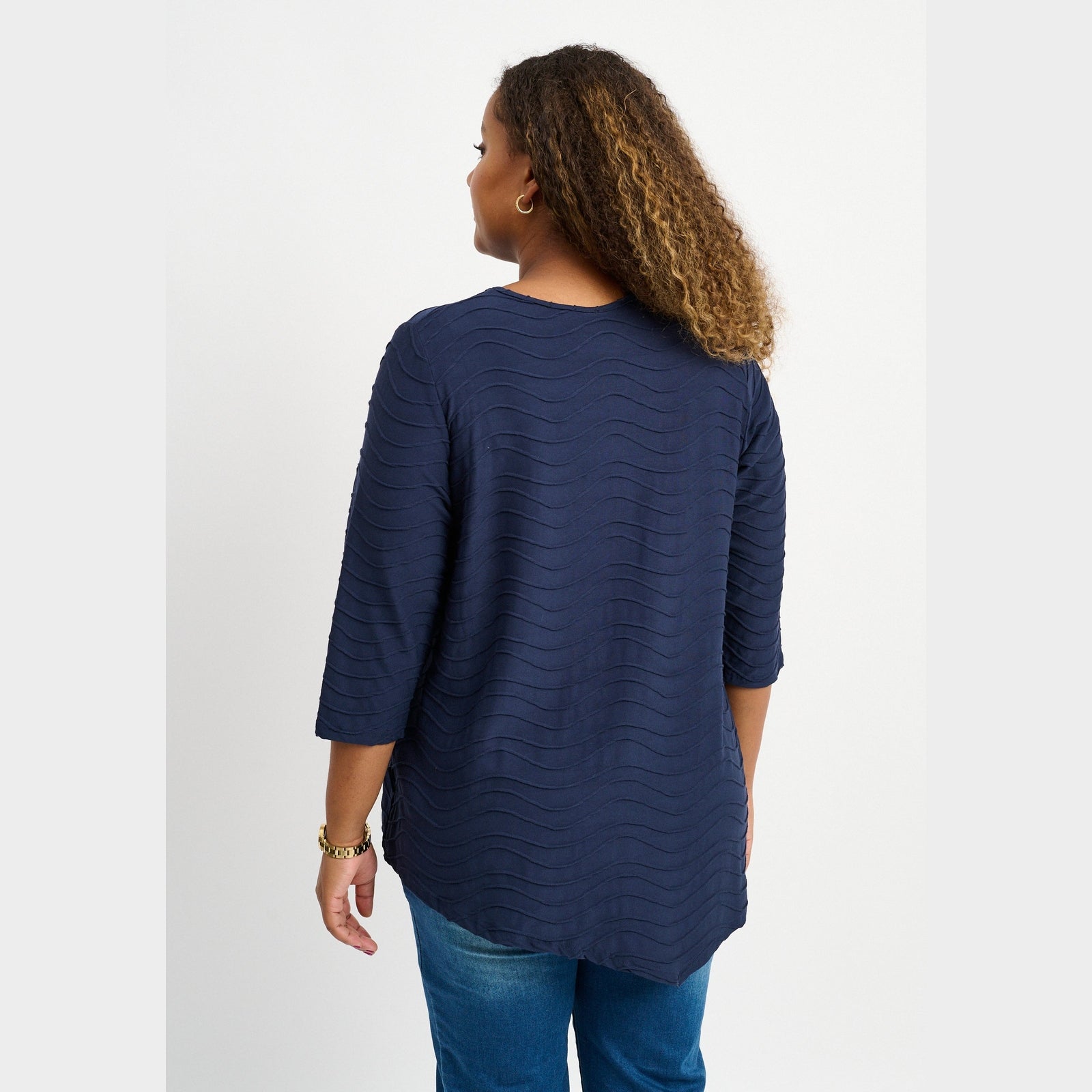 Pont Neuf PNRosalina Bluser 520 Navy