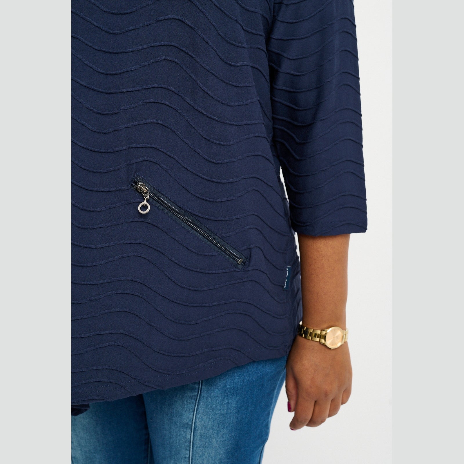 Pont Neuf PNRosalina Bluser 520 Navy