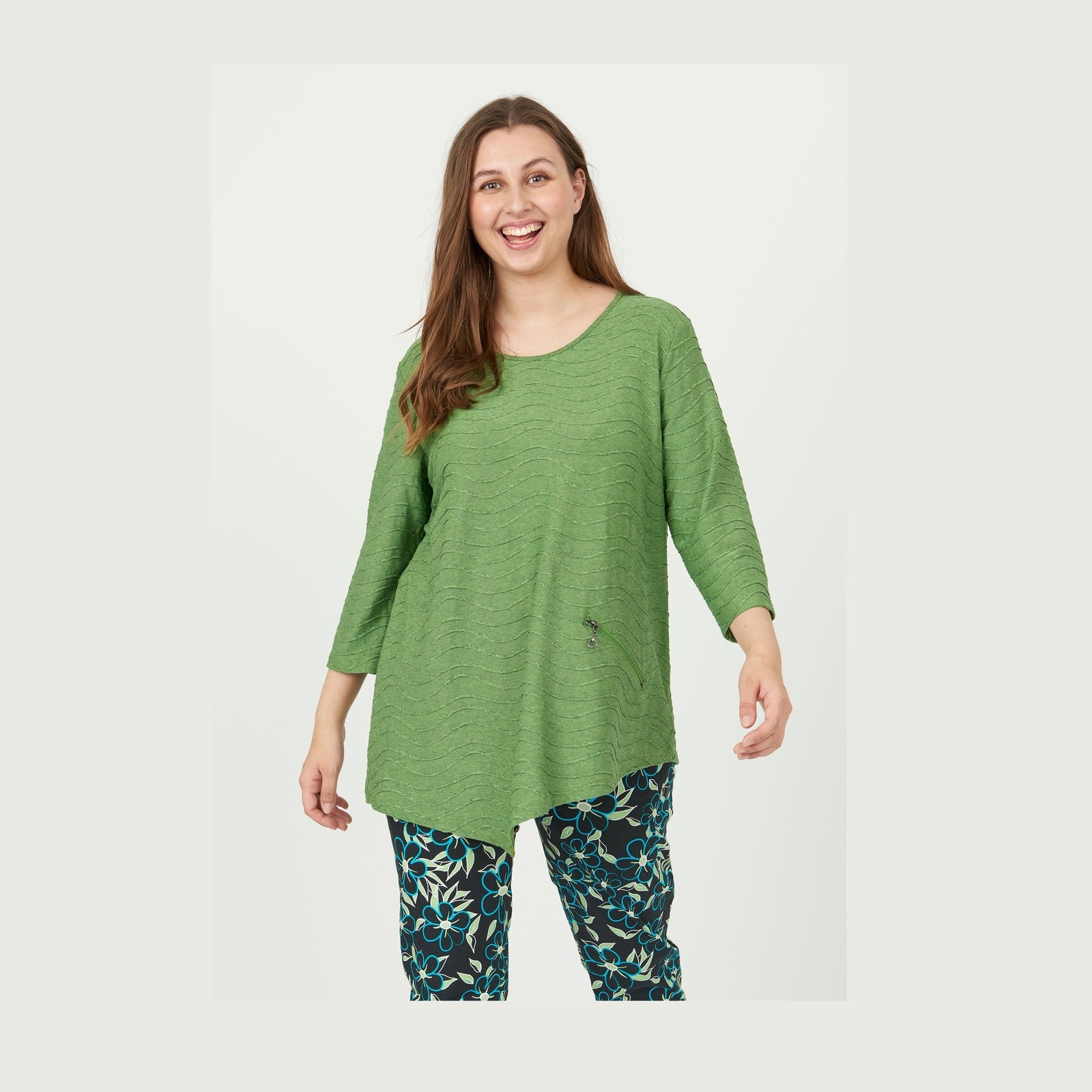 Pont Neuf PNRosalina Bluser 612 Apple Green