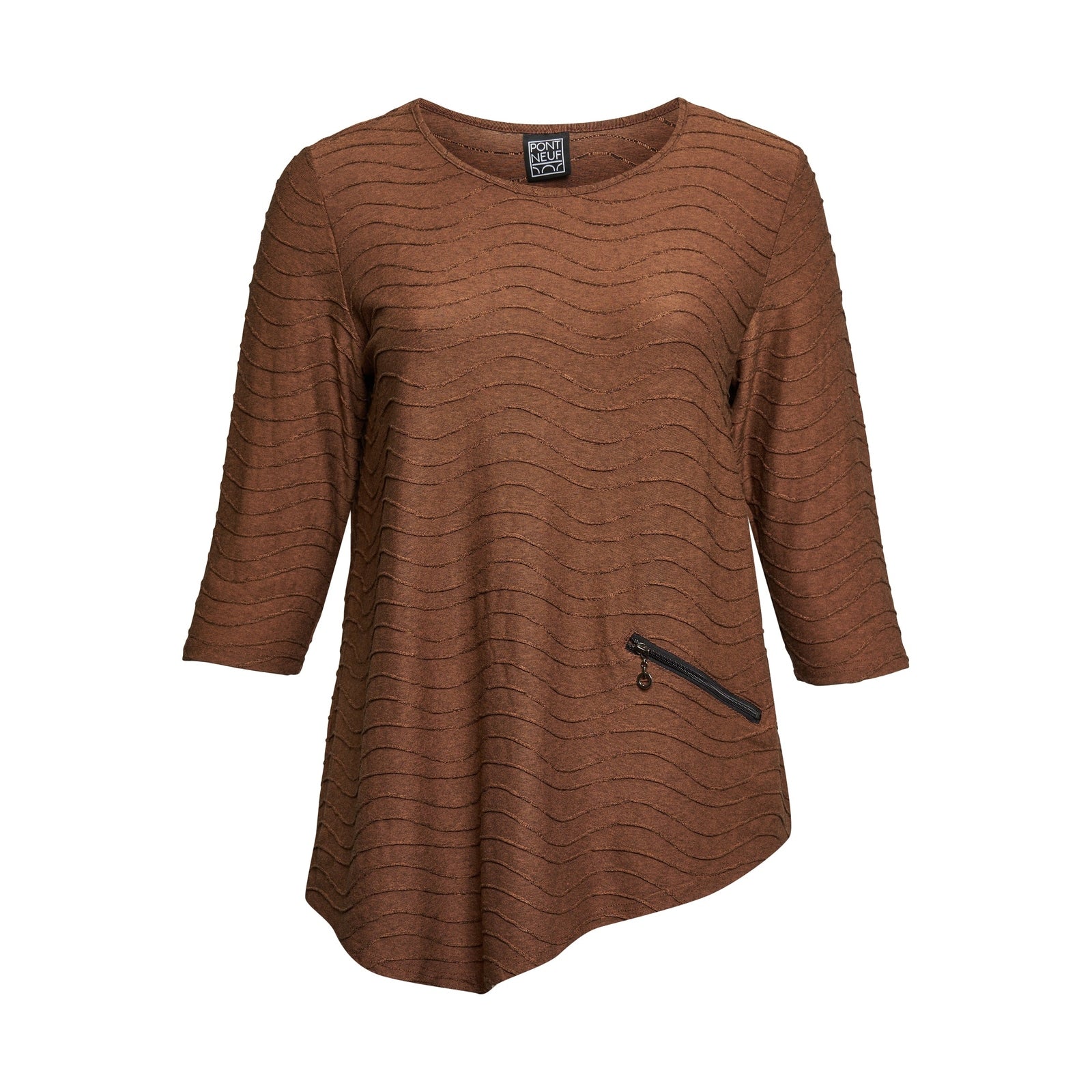 Pont Neuf PNRosalina Bluser 661 Brown