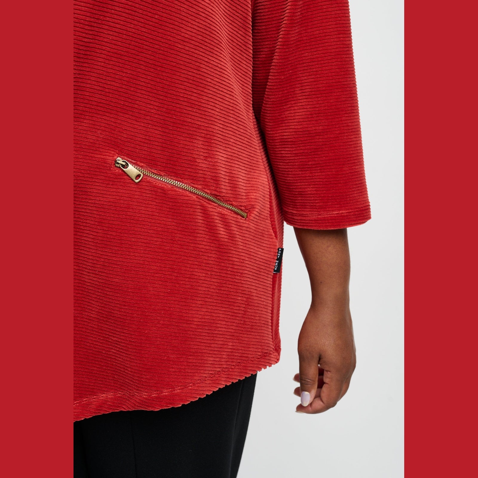 Pont Neuf PNRosalina Tunikaer 8999 DEEP RUST ORANGE
