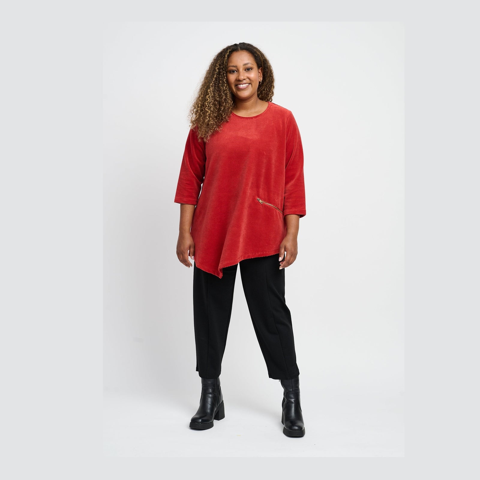 Pont Neuf PNRosalina Tunikaer 8999 DEEP RUST ORANGE