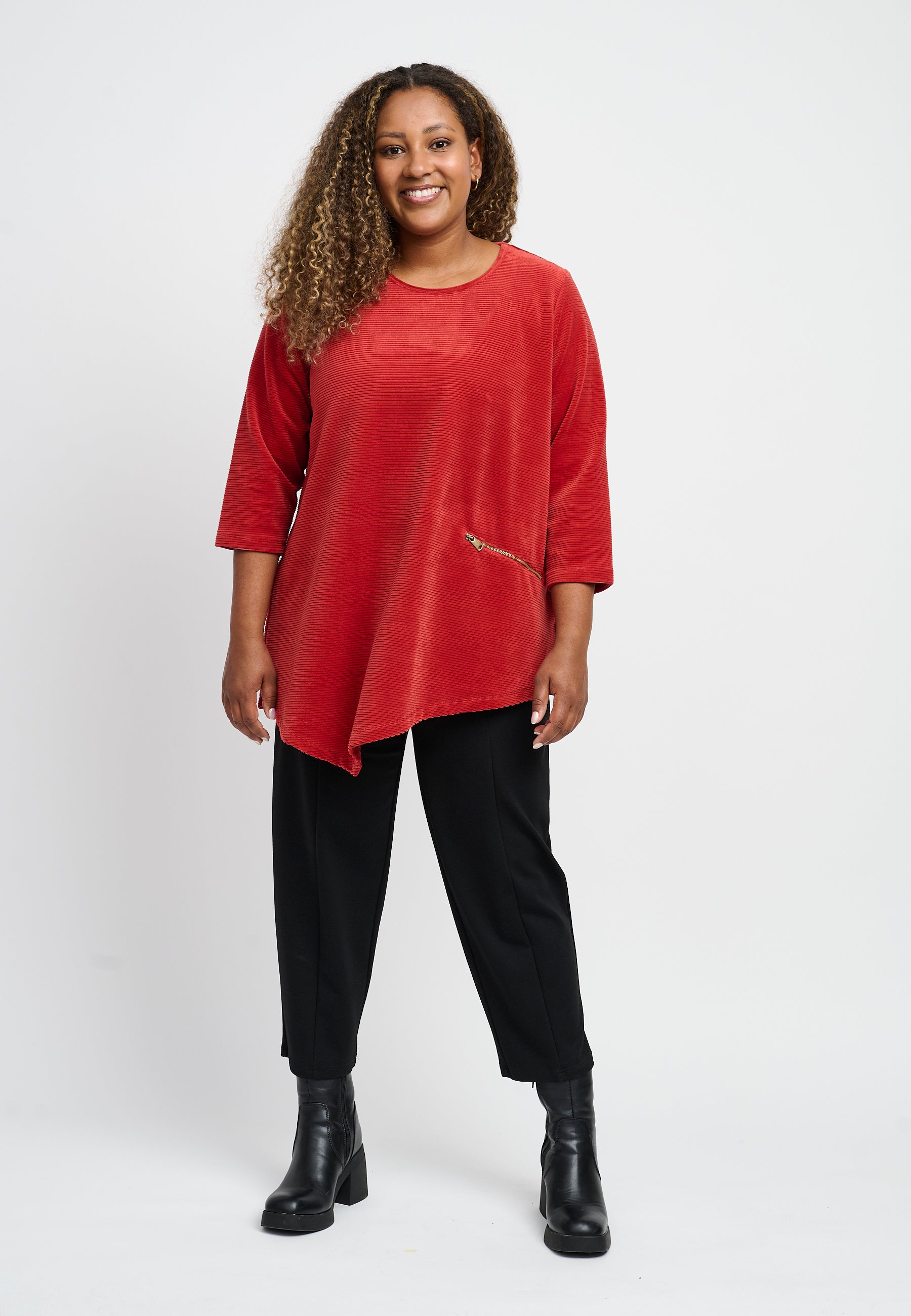 Pont Neuf PNRosalina Tunikaer 8999 DEEP RUST ORANGE