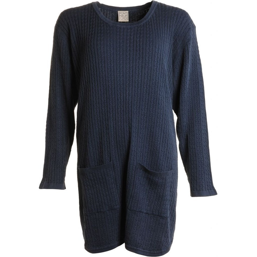 Pont Neuf PNSade Knit Pullover 557 Light Indigo