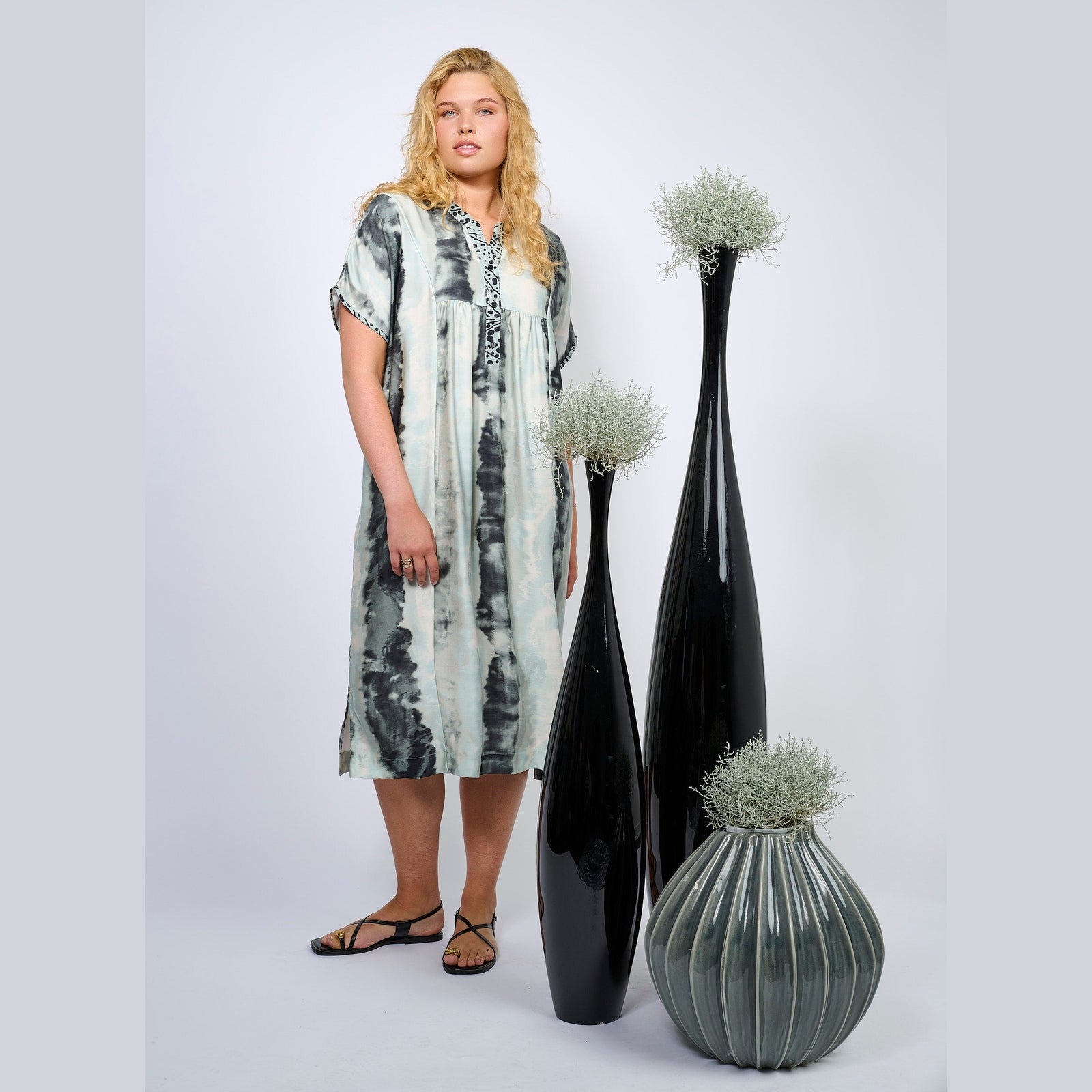 Pont Neuf PNSaina Kjoler 3311 Aqua Green