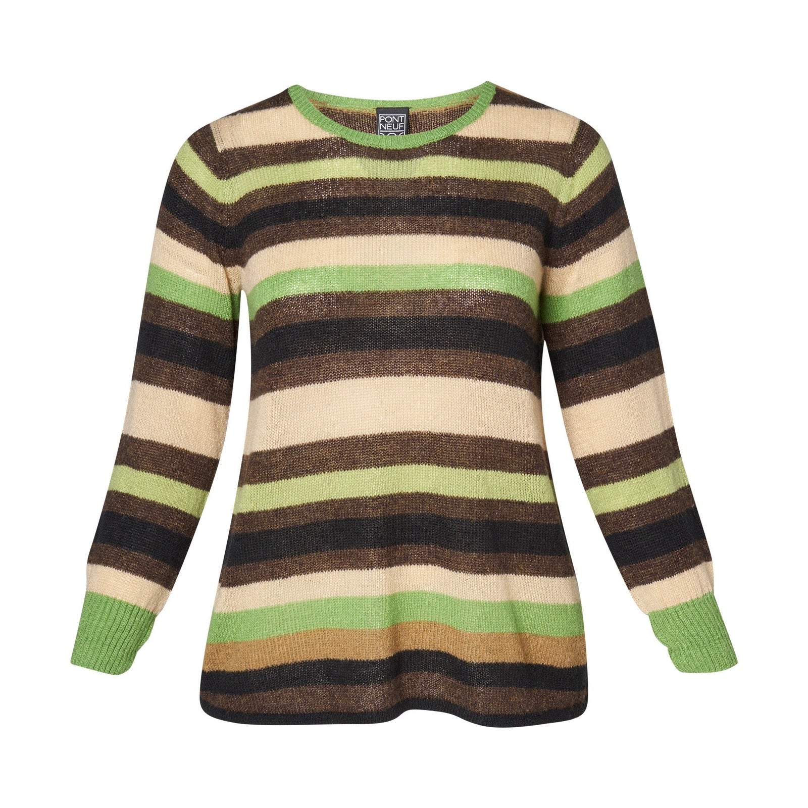 Pont Neuf PNSakari Knit Pullover 3385 Grass Green