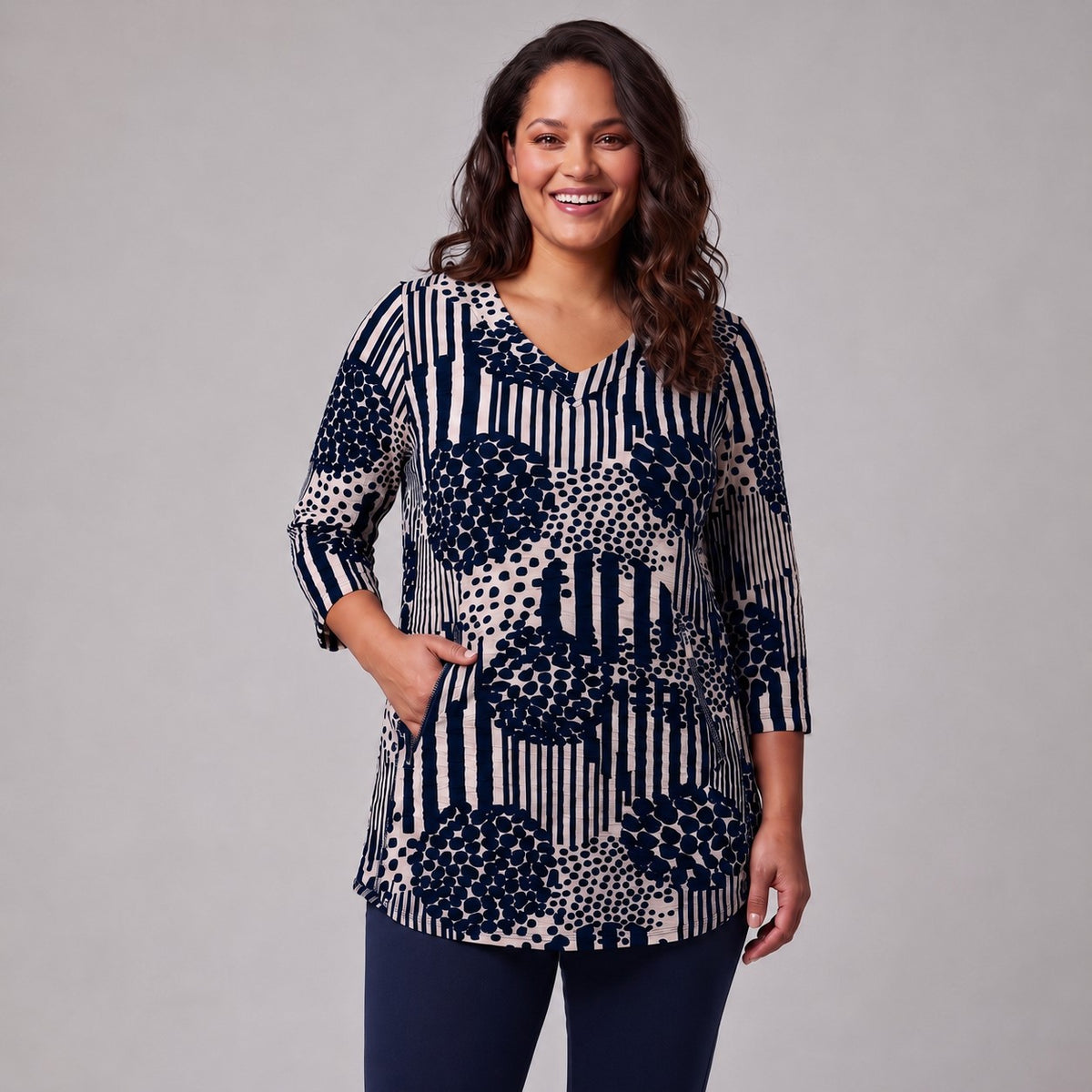 Pont Neuf PNSamia Tunikaer 5999 NAVY BLUE