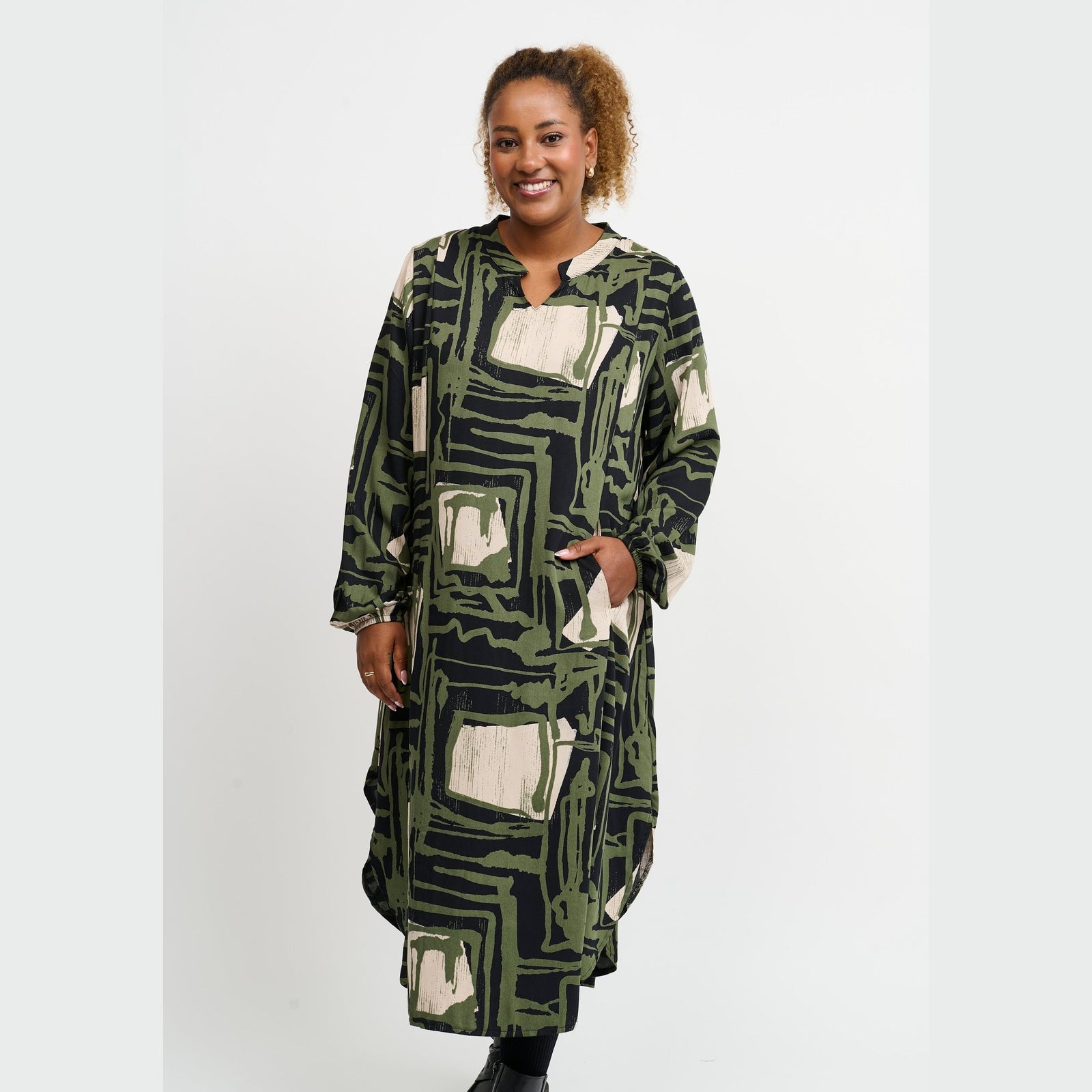 Pont Neuf PNSammy Mie Kjoler 3620 Forest Green