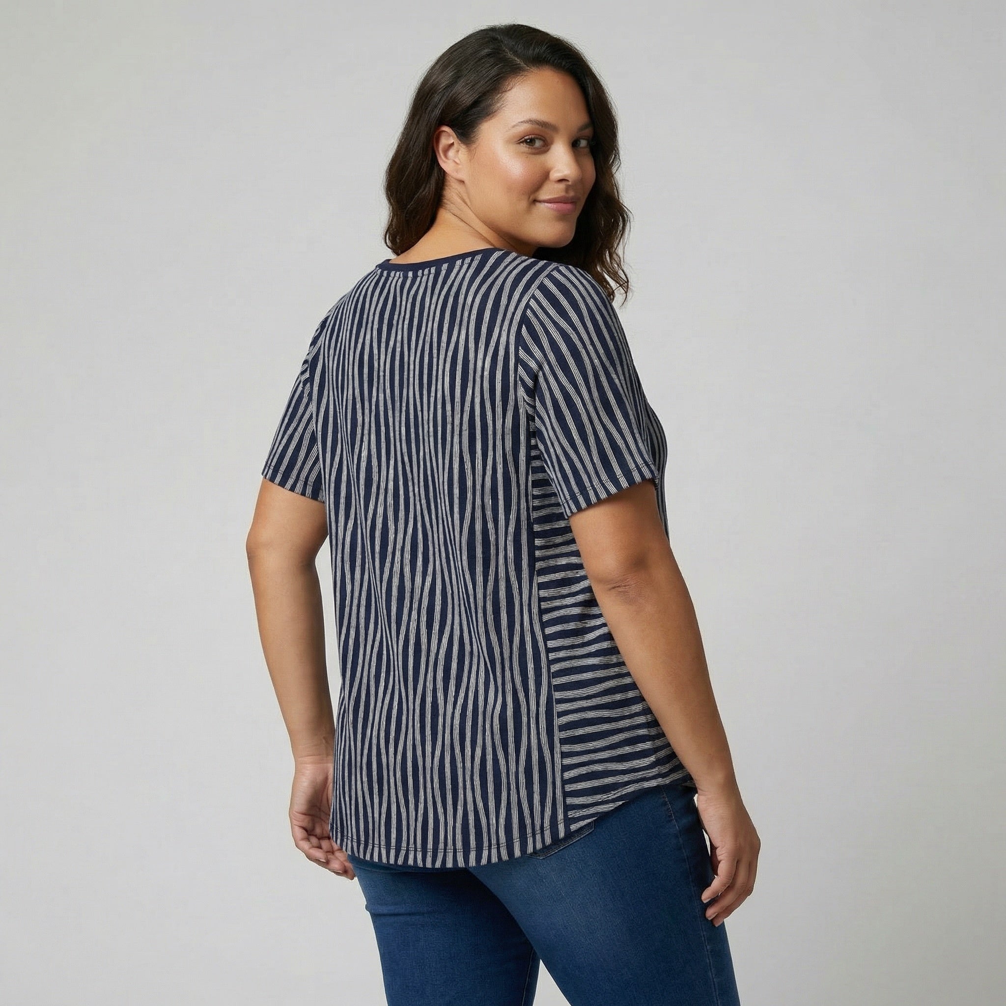 Pont Neuf PNSanvi T-Shirt 5999 NAVY BLUE
