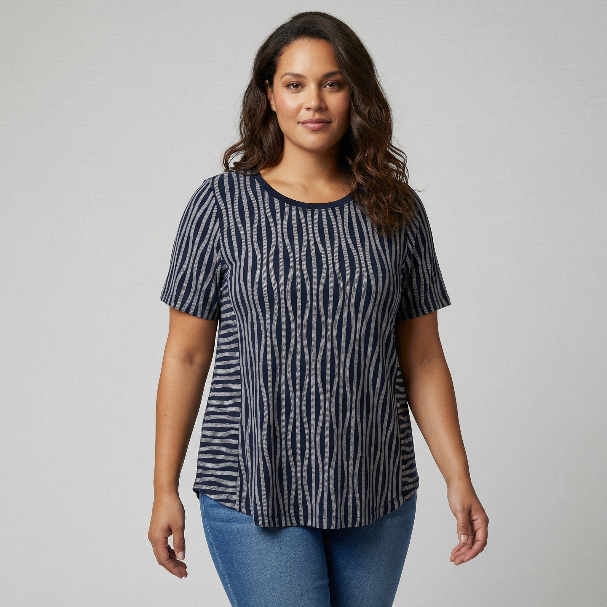 Pont Neuf PNSanvi T-Shirt 5999 NAVY BLUE