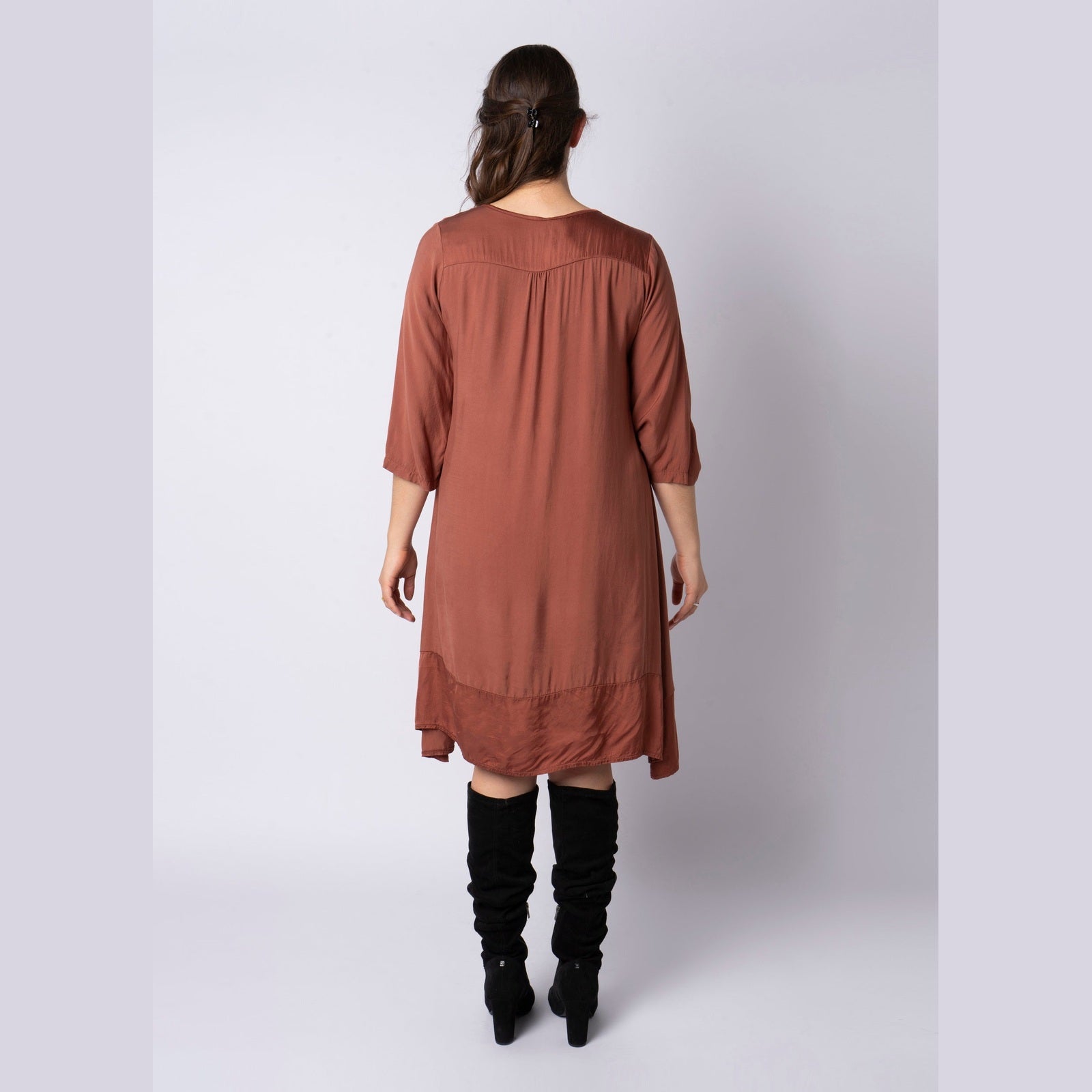 Pont Neuf PNSasa Tea Kjoler 2999 BORDEAUX RED