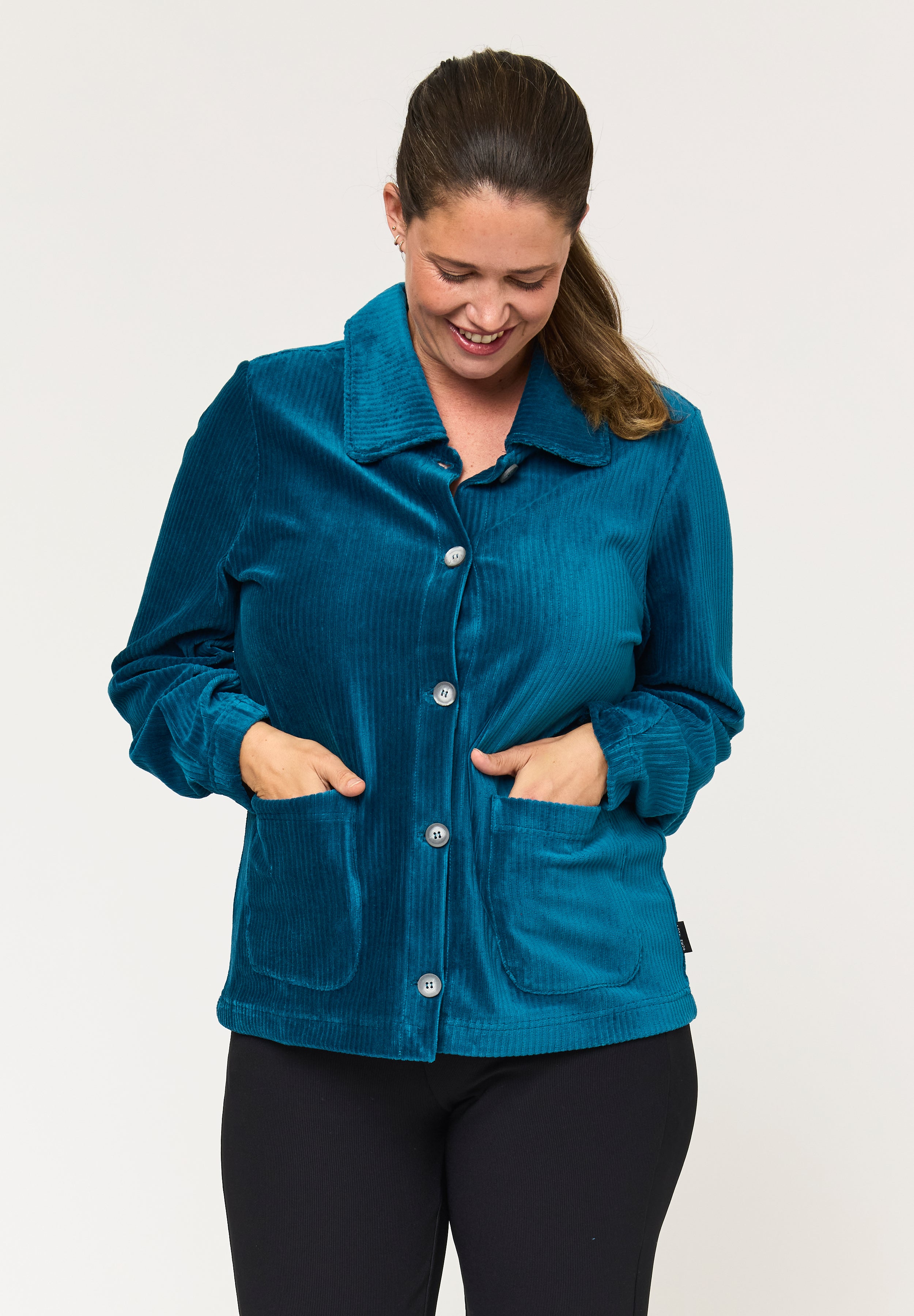 Pont Neuf PNSenna Jakker 5052 Petrol Blue