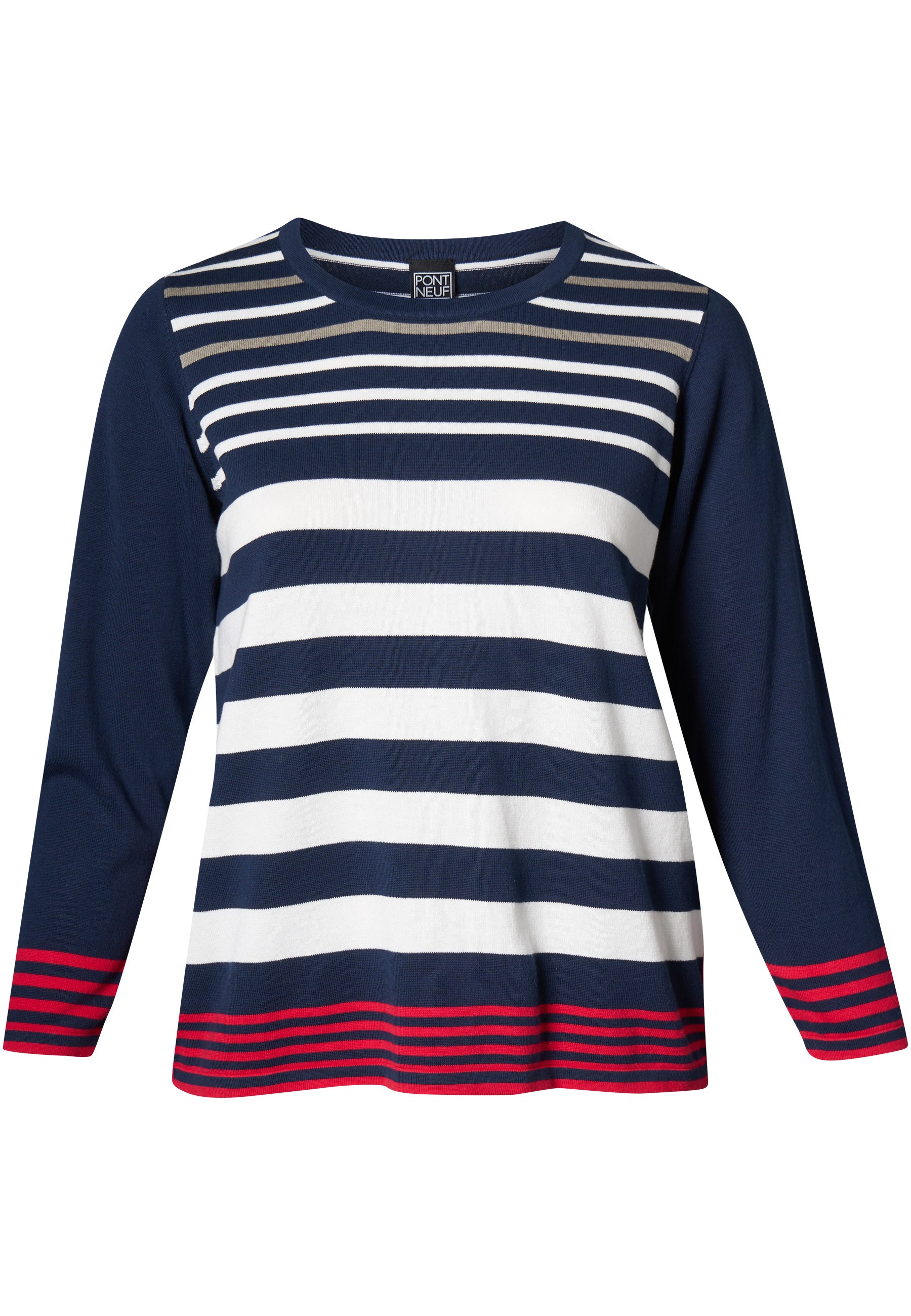 Pont Neuf PNSido Knit Pullover 5999 NAVY BLUE
