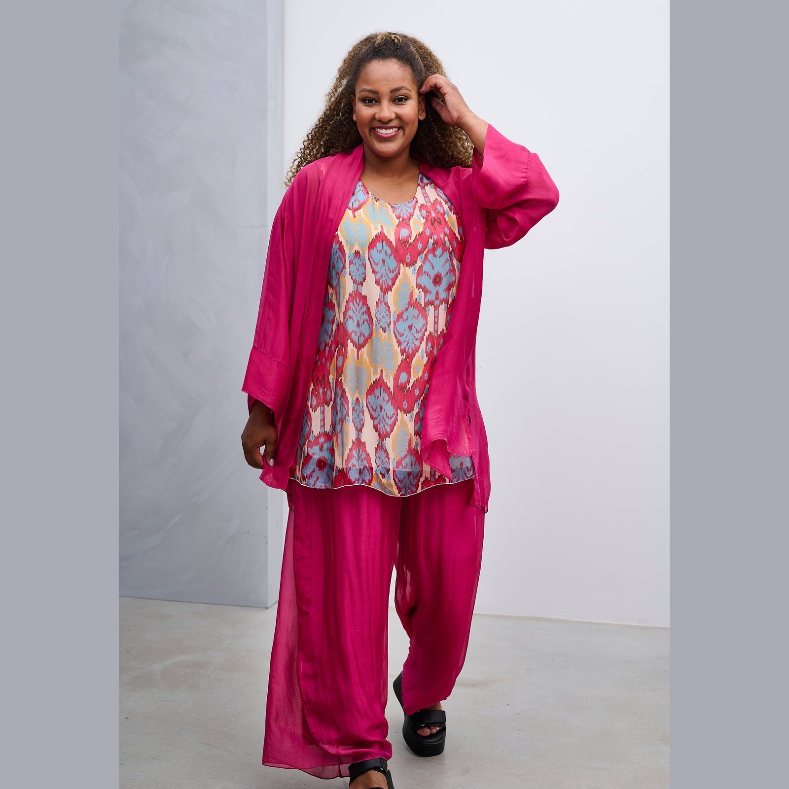 Pont Neuf PNSigge Cardigan 7250 Fuchsia