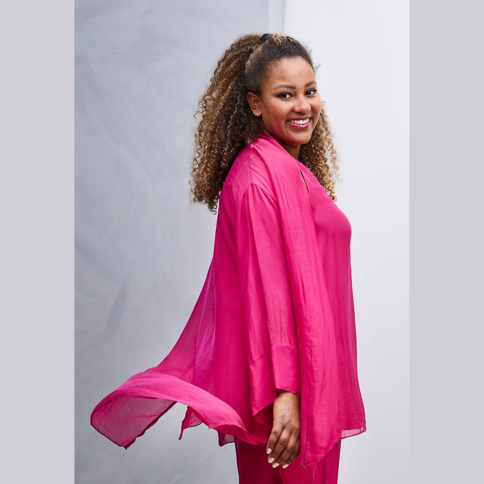 Pont Neuf PNSigge Cardigan 7250 Fuchsia