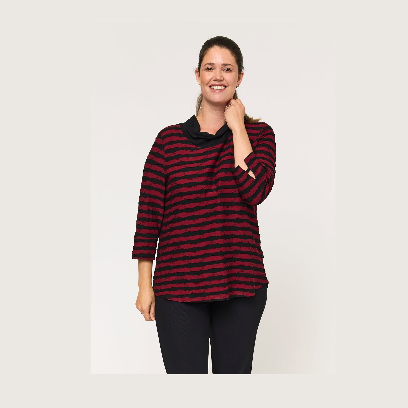 Pont Neuf PNSteffi Bluser 2600 Deep Red