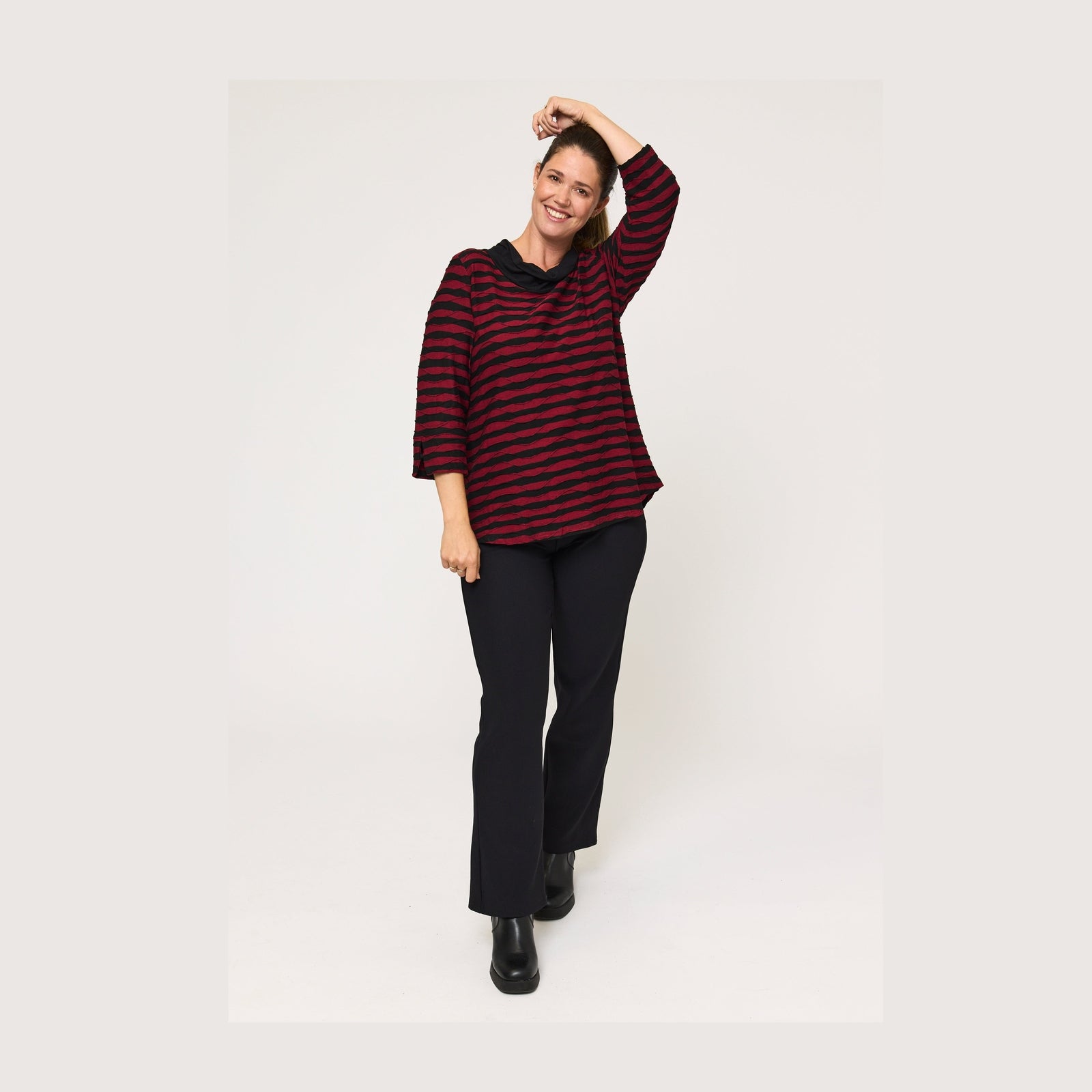Pont Neuf PNSteffi Bluser 2600 Deep Red