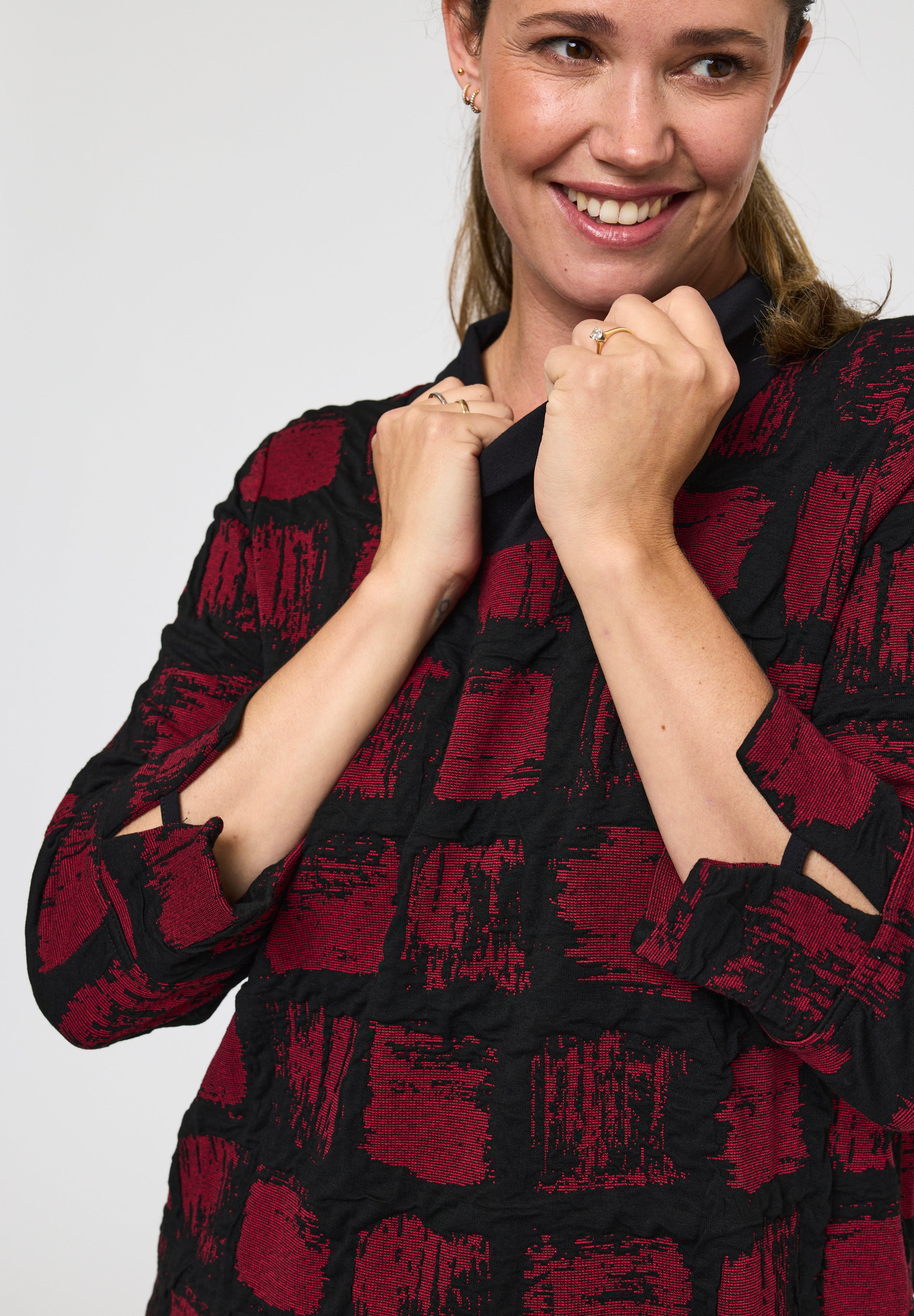 Pont Neuf PNSteffi Bluser 2600 Deep Red