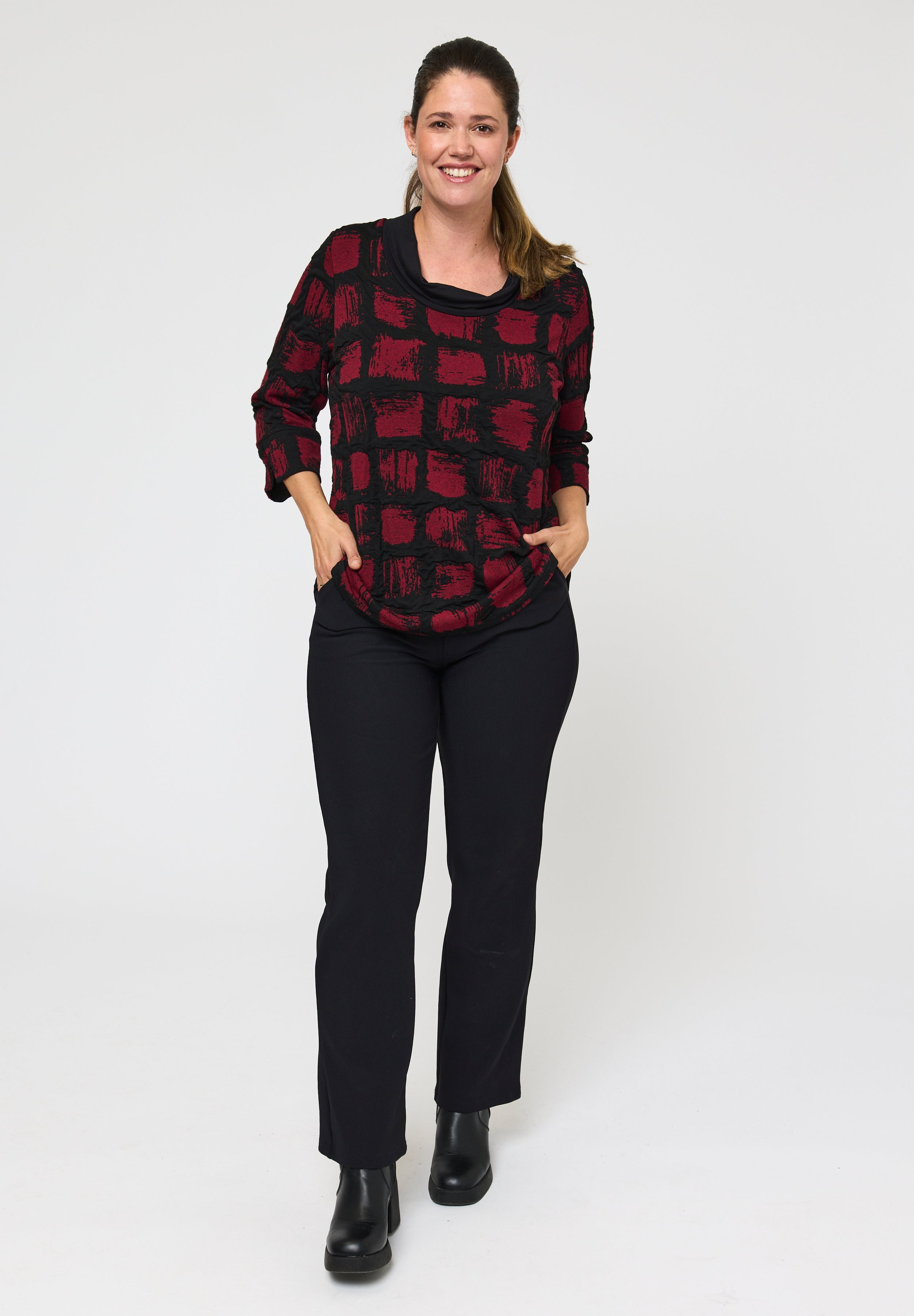 Pont Neuf PNSteffi Bluser 2600 Deep Red