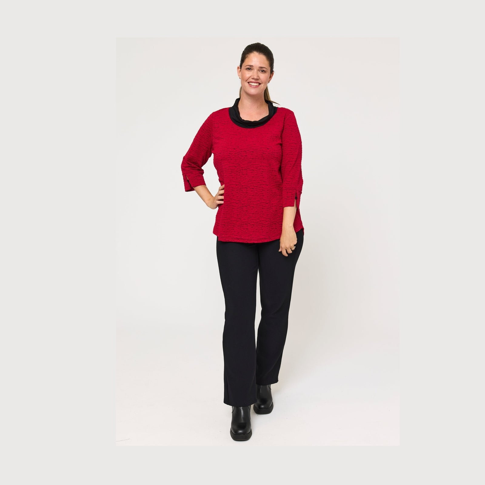 Pont Neuf PNSteffi Bluser 2600 Deep Red