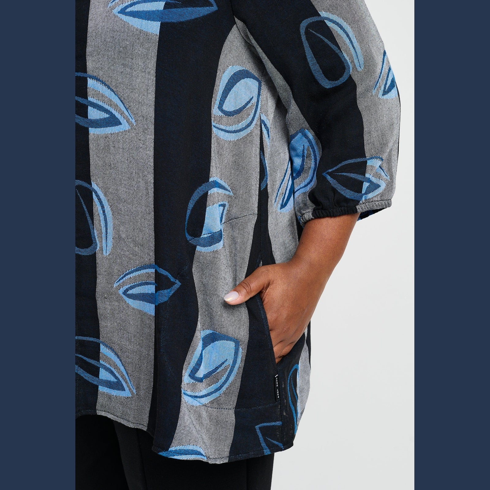 Pont Neuf PNThorid Bluser 5750 sapphire blue